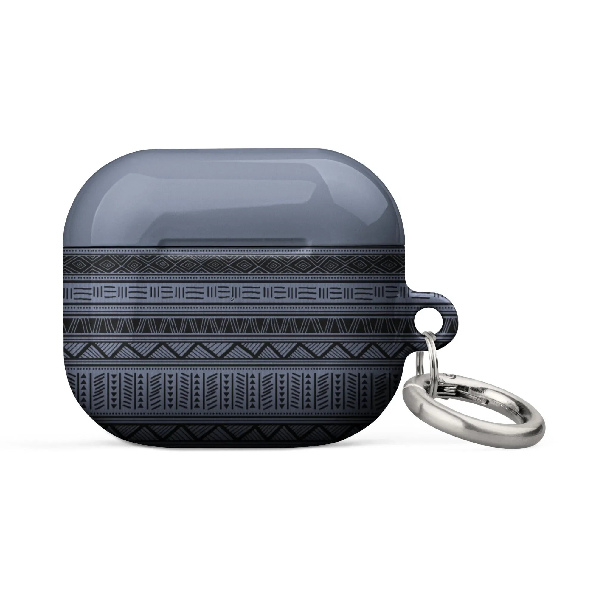 Dark Blue African Blanket AirPod 3 Case - The Global Wanderer
