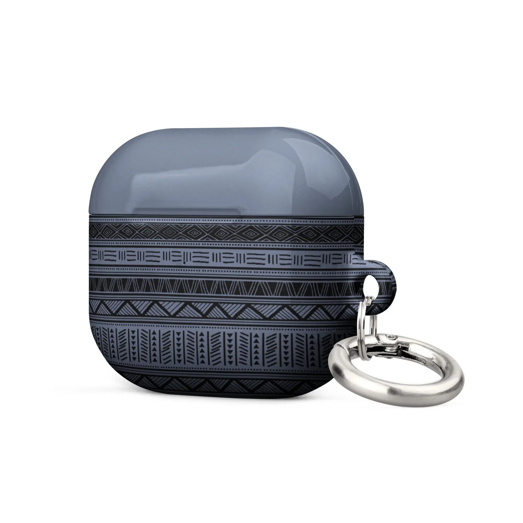Dark Blue African Blanket AirPod 3 Case - The Global Wanderer