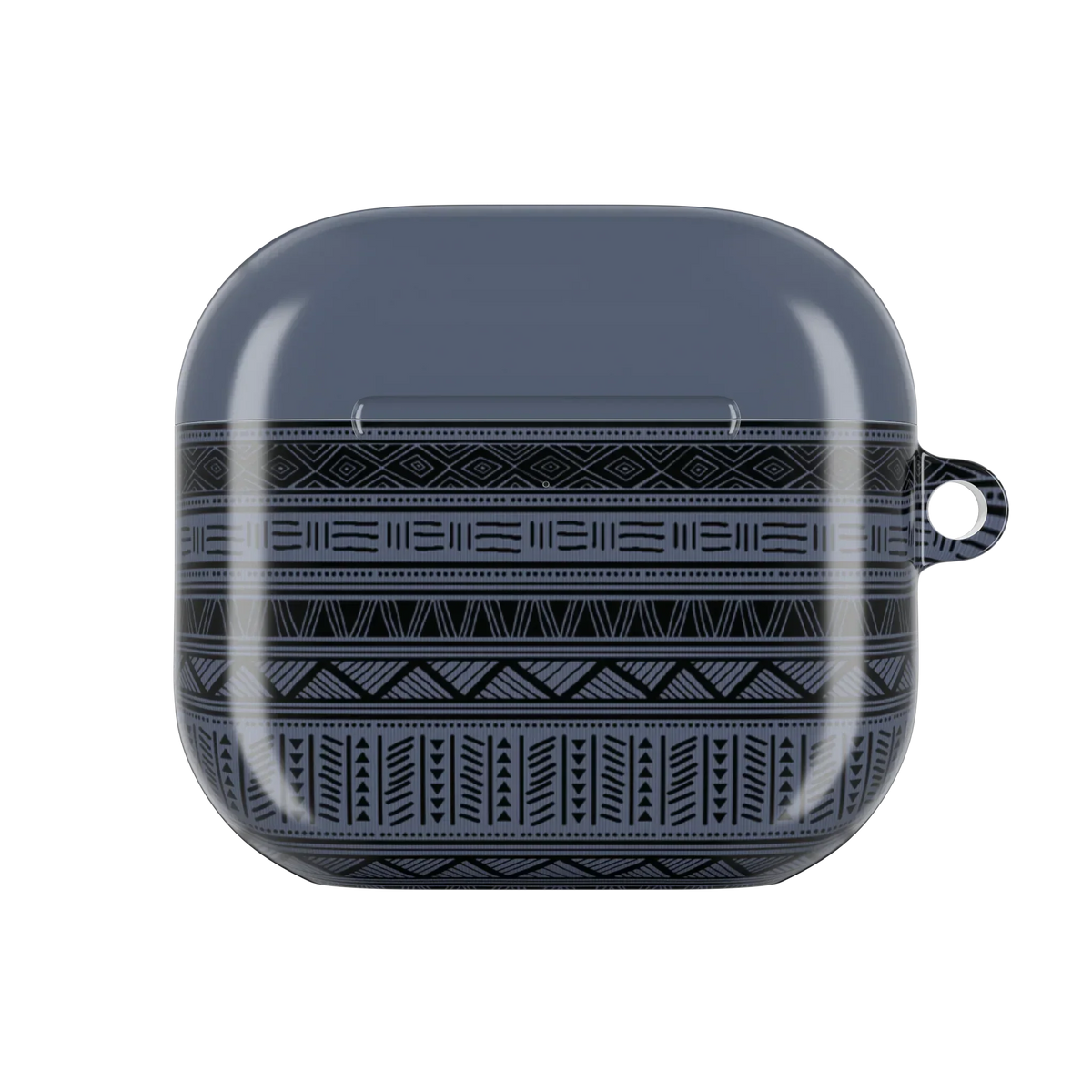 Dark Blue African Blanket AirPods 4 Case - The Global Wanderer