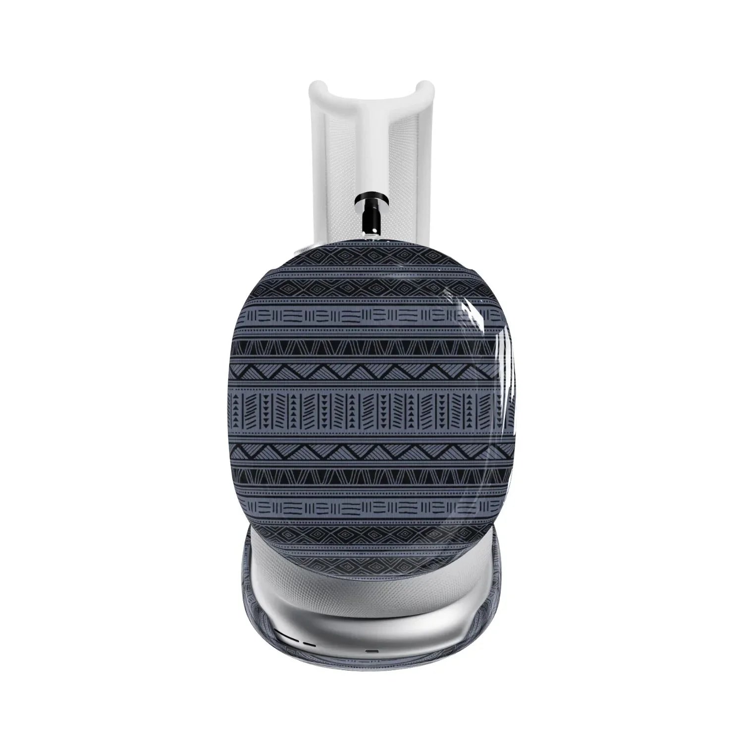 Dark Blue African Blanket AirPods Max Case - The Global Wanderer