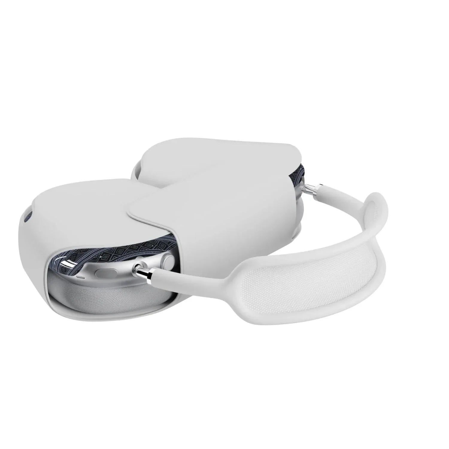 Dark Blue African Blanket AirPods Max Case - The Global Wanderer