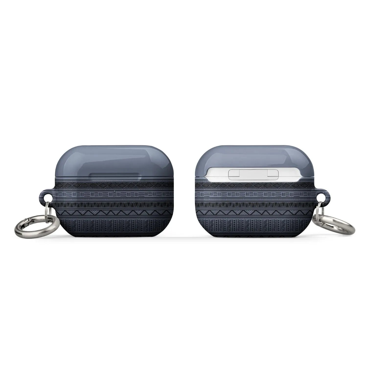 Dark Blue African Blanket AirPod Pro 2 Case - The Global Wanderer