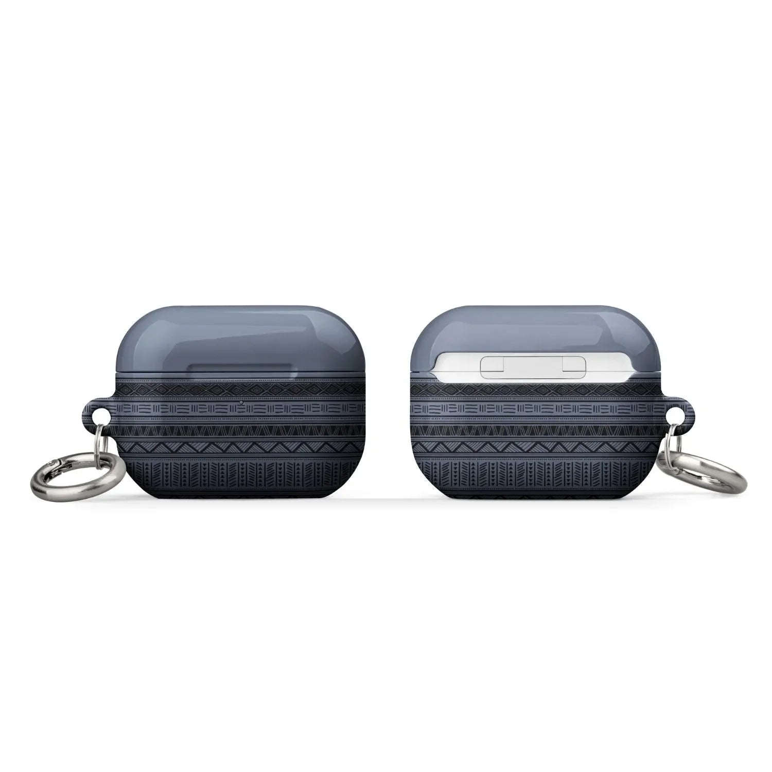 Dark Blue African Blanket AirPod Pro 2 Case - The Global Wanderer