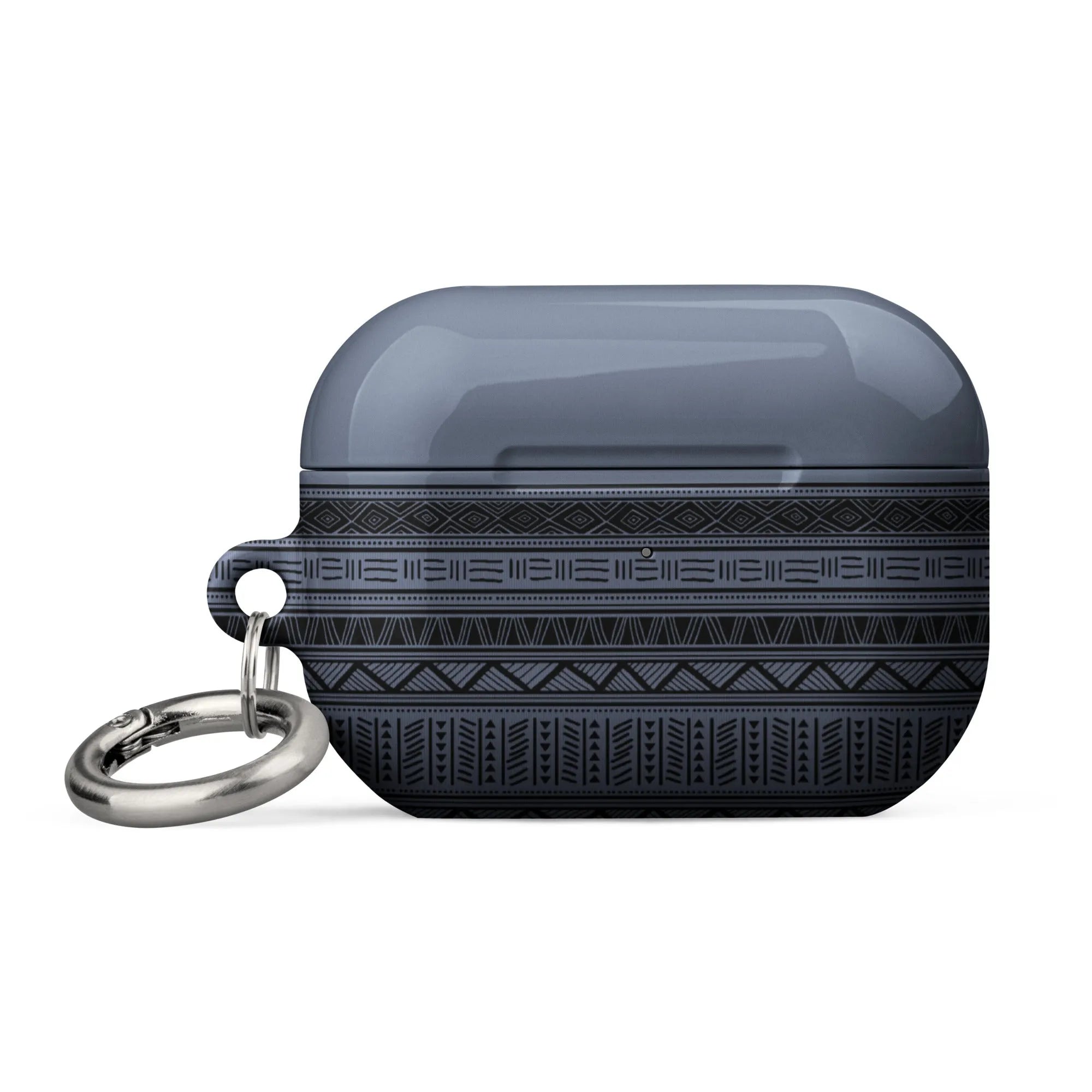 Dark Blue African Blanket AirPod Pro 2 Case - The Global Wanderer