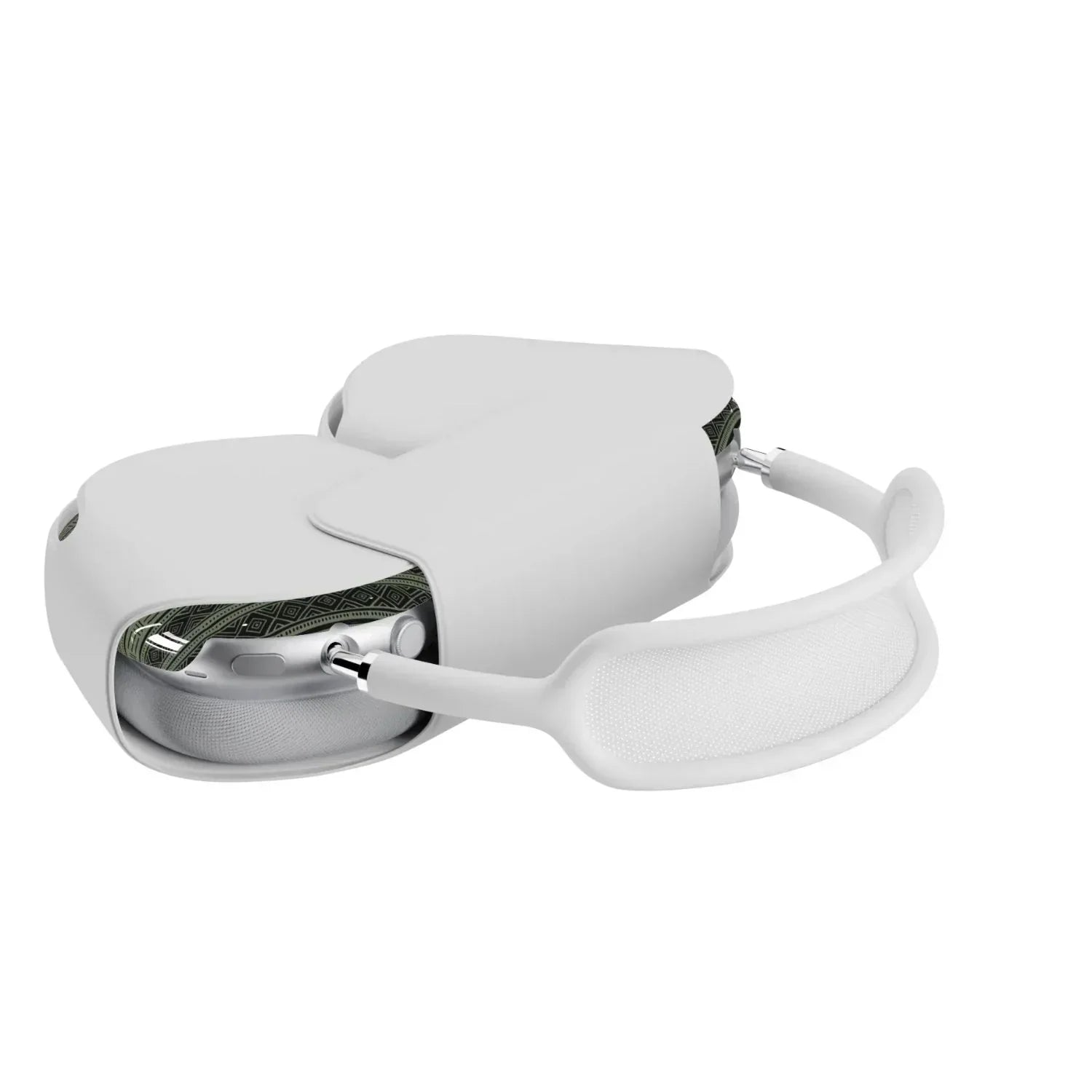 Dark Green African Blanket AirPods Max Case - The Global Wanderer