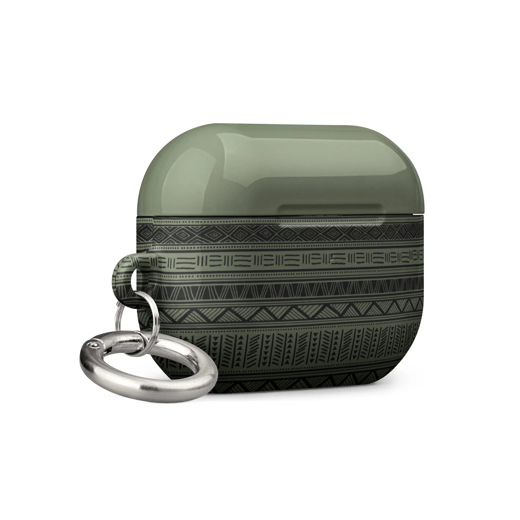Dark Green African Blanket AirPods Pro 2 Case - The Global Wanderer
