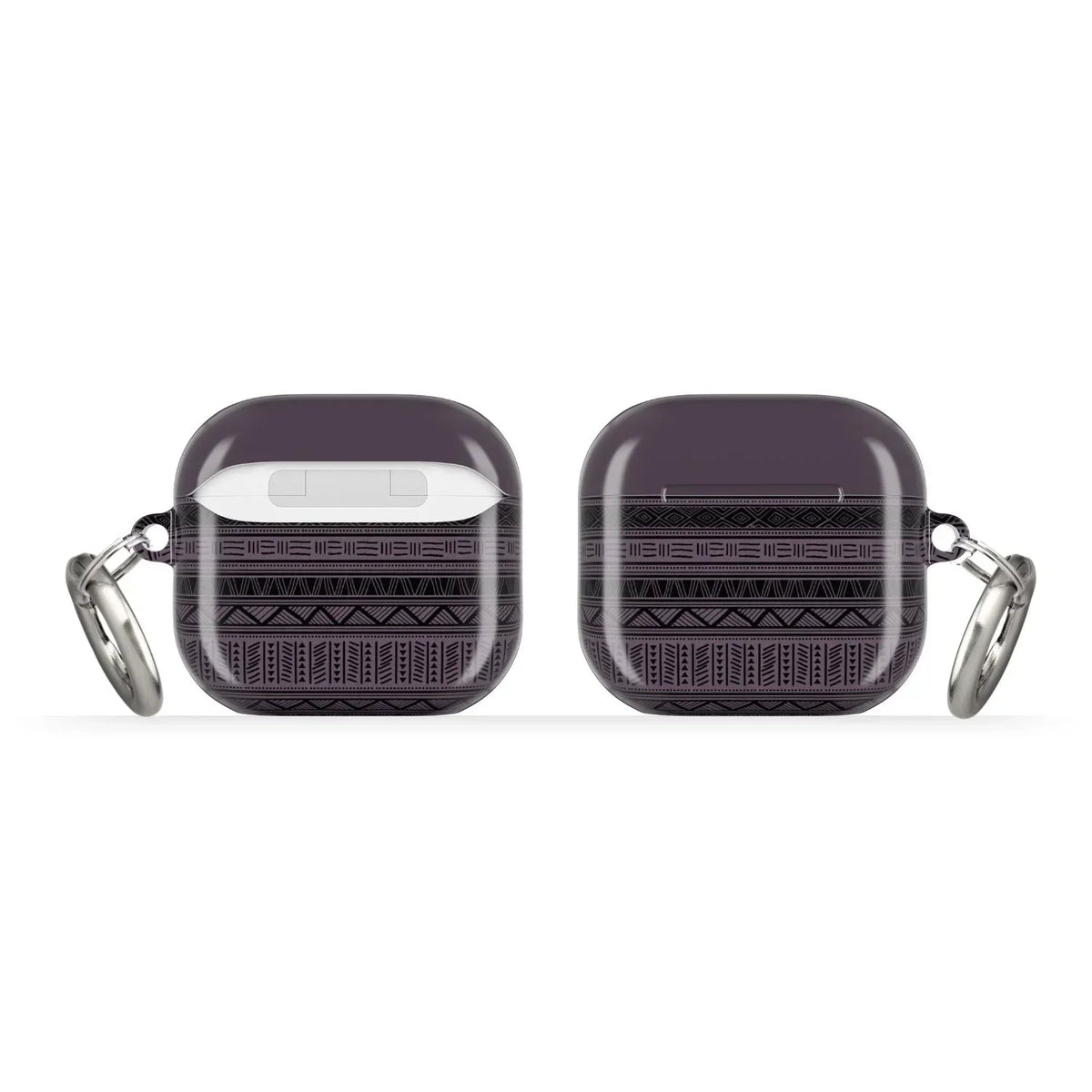 Dark Purple African Blanket AirPods 4 Case - The Global Wanderer