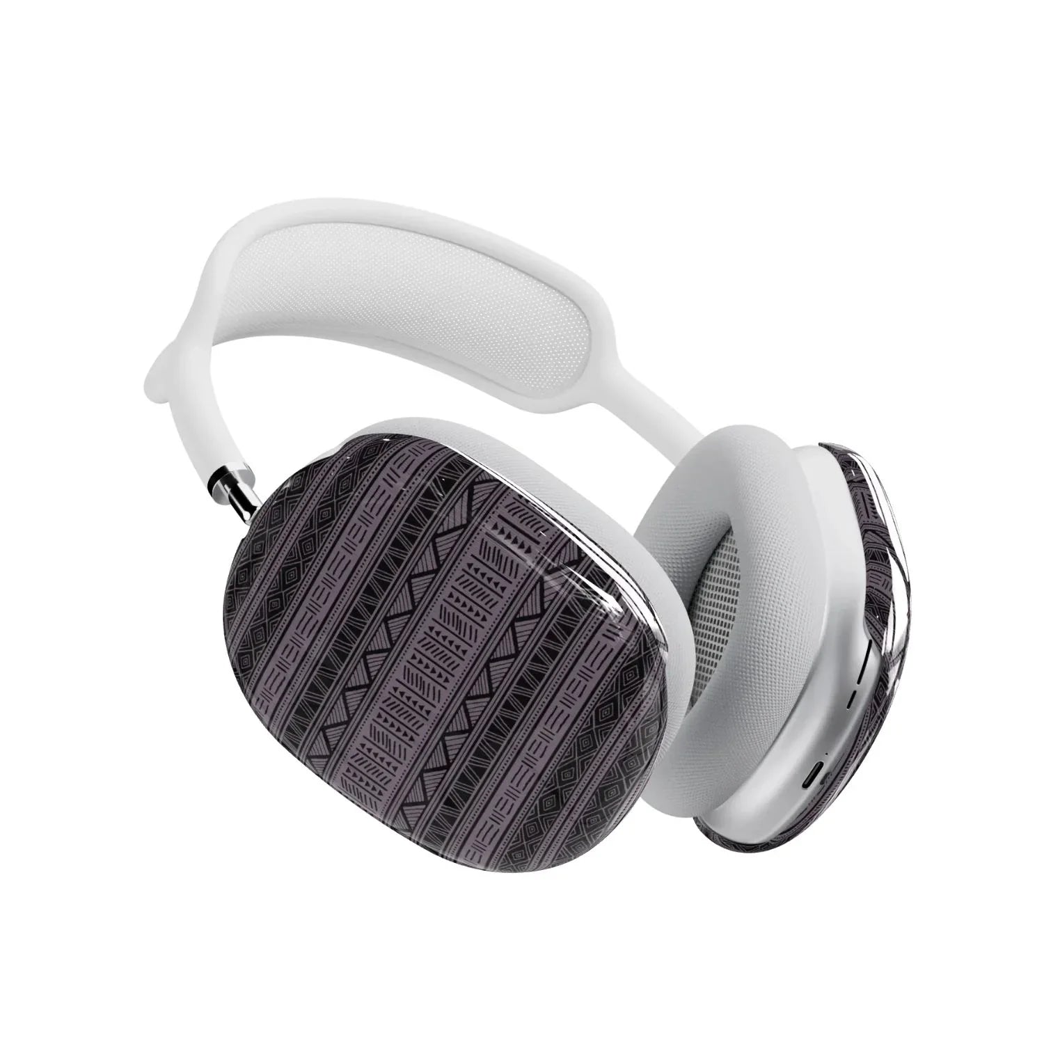 Dark Purple African Blanket AirPods Max Case - The Global Wanderer