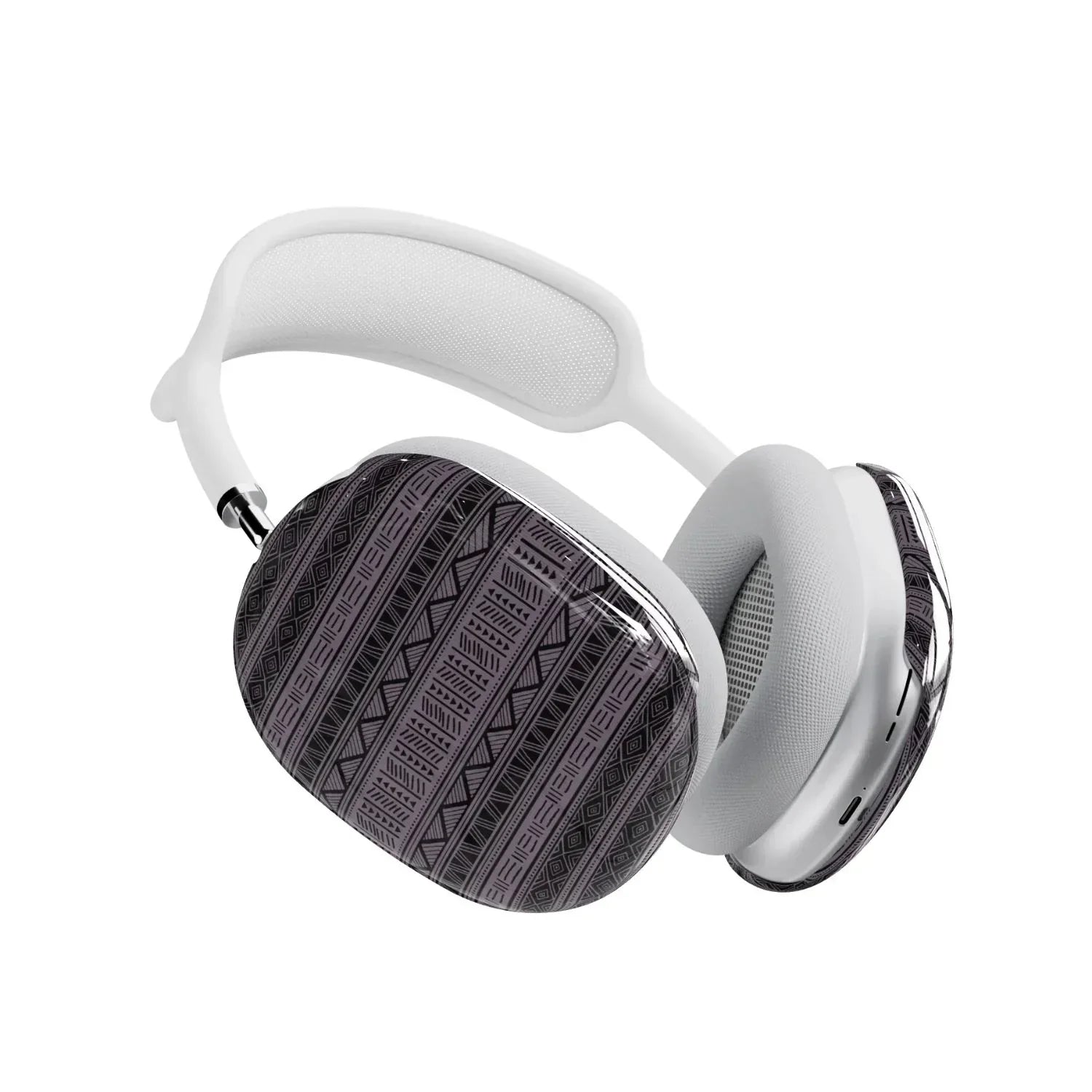 Dark Purple African Blanket AirPods Max Case - The Global Wanderer