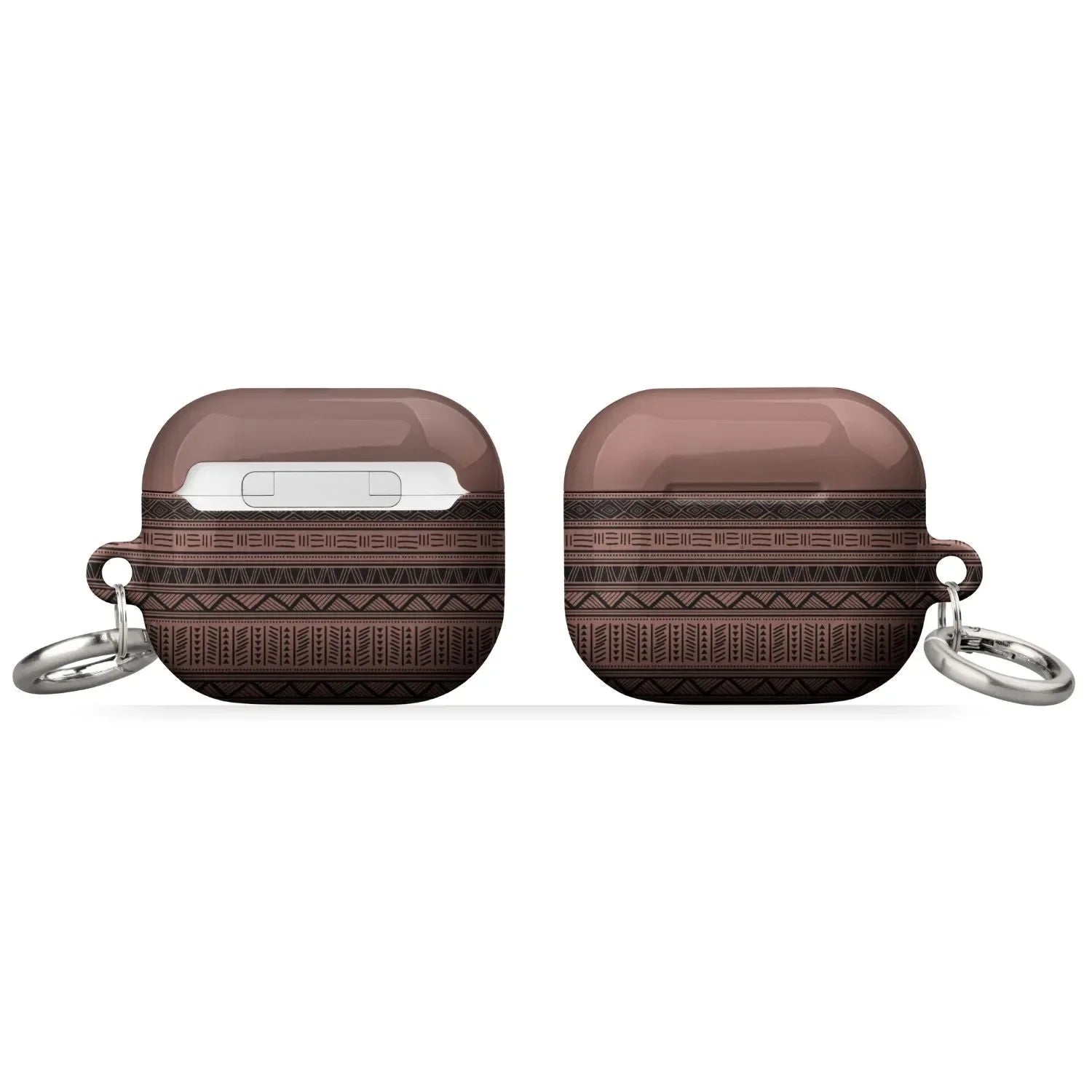 Dark Red African Blanket AirPod 3 Case - The Global Wanderer