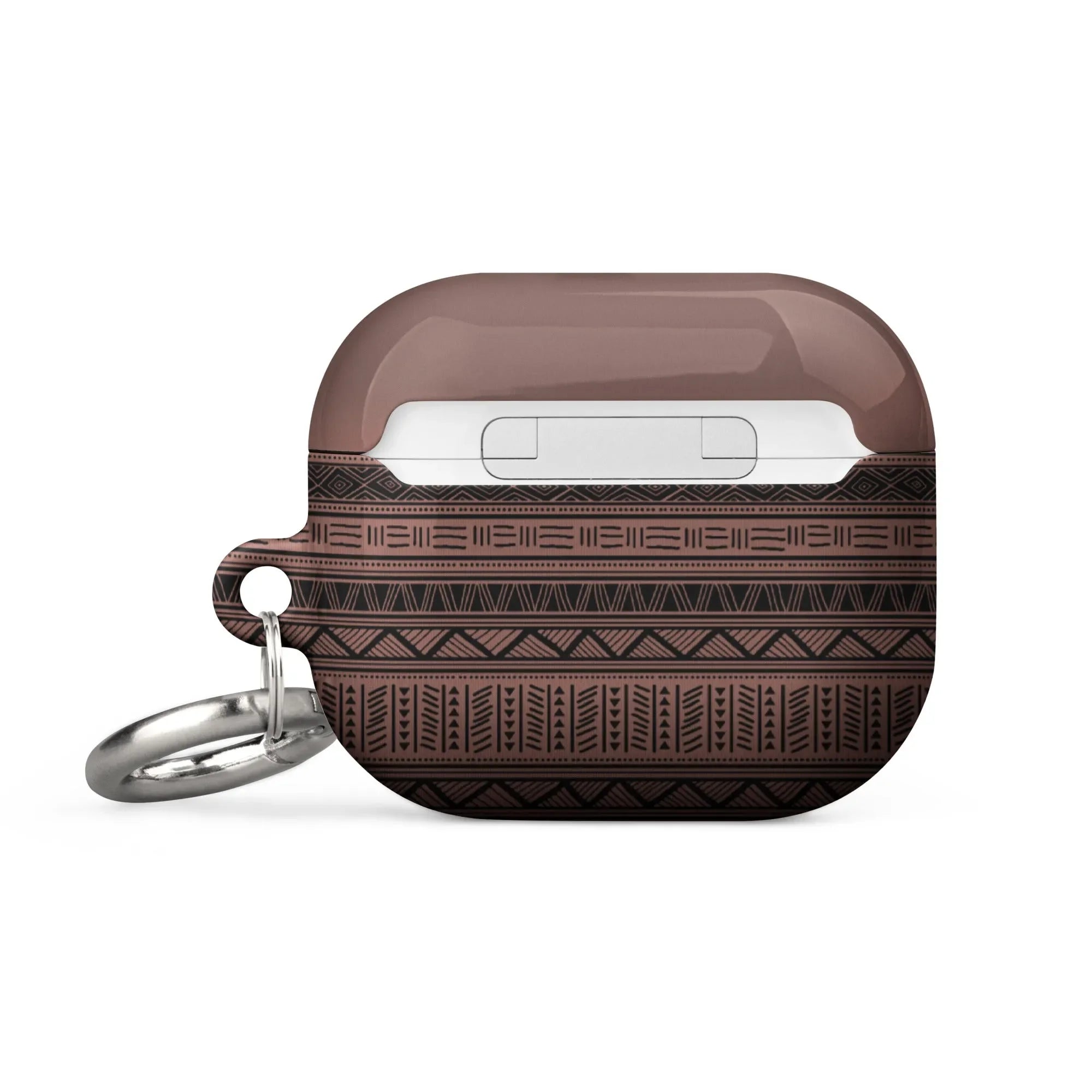 Dark Red African Blanket AirPod 3 Case - The Global Wanderer