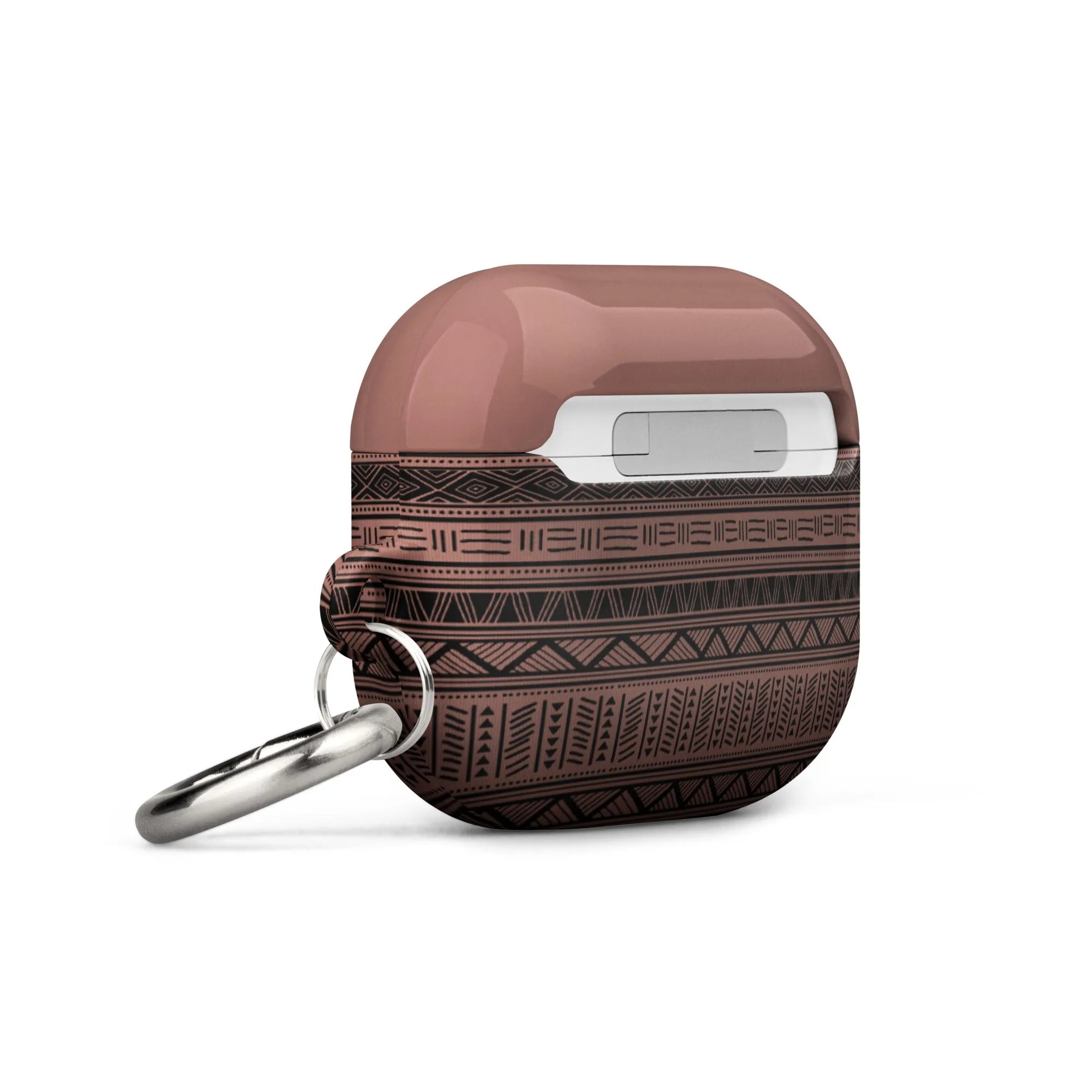 Dark Red African Blanket AirPod 3 Case - The Global Wanderer
