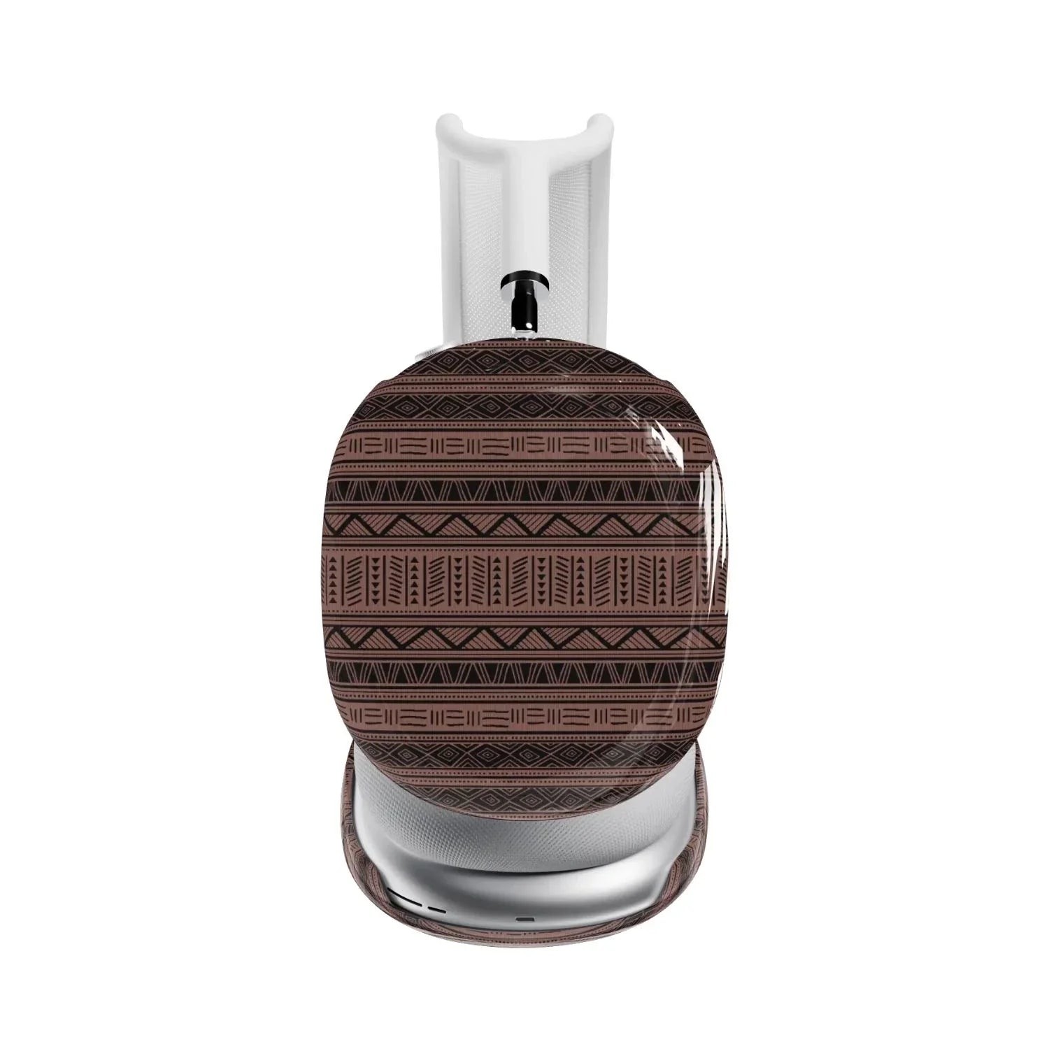 Dark Red African Blanket AirPods Max Case - The Global Wanderer