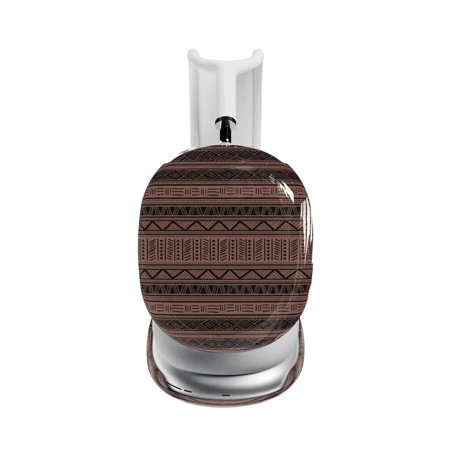 Dark Red African Blanket AirPods Max Case - The Global Wanderer