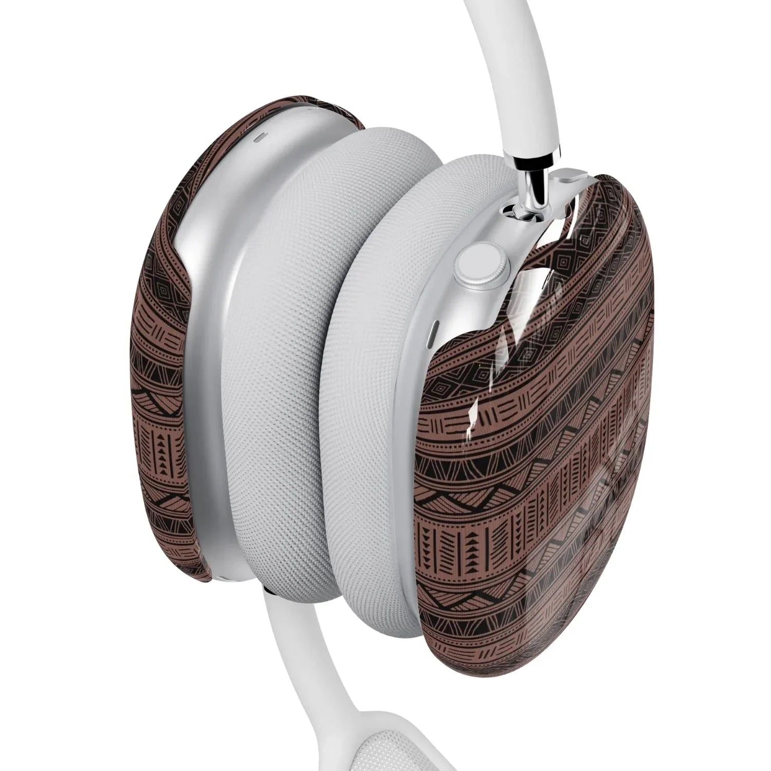 Dark Red African Blanket AirPods Max Case - The Global Wanderer