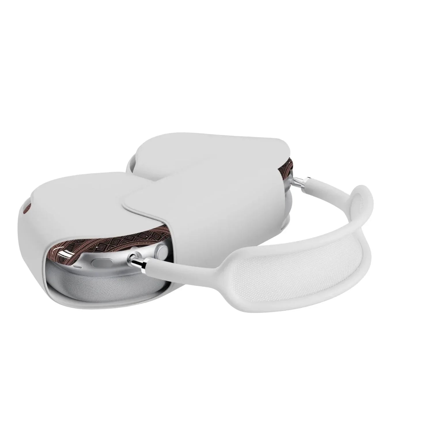 Dark Red African Blanket AirPods Max Case - The Global Wanderer