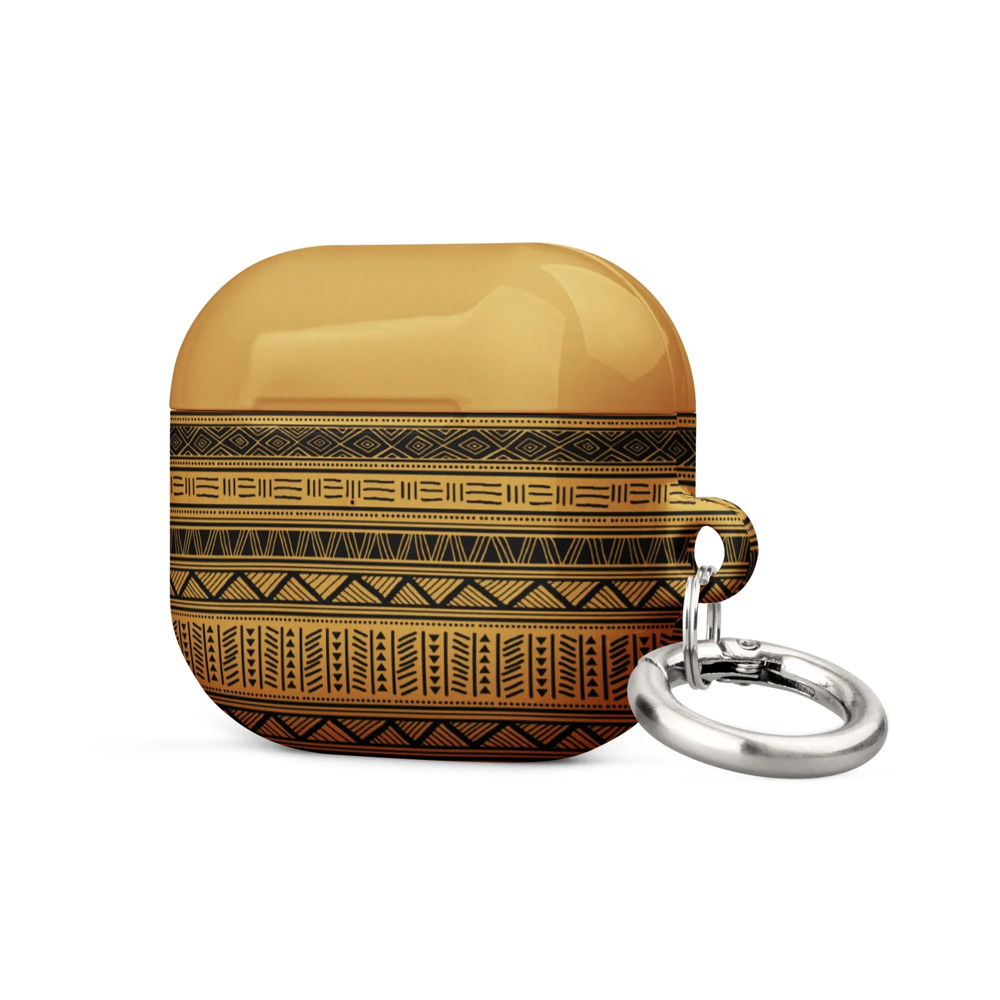 Dark Yellow African Blanket AirPod 3 Case - The Global Wanderer