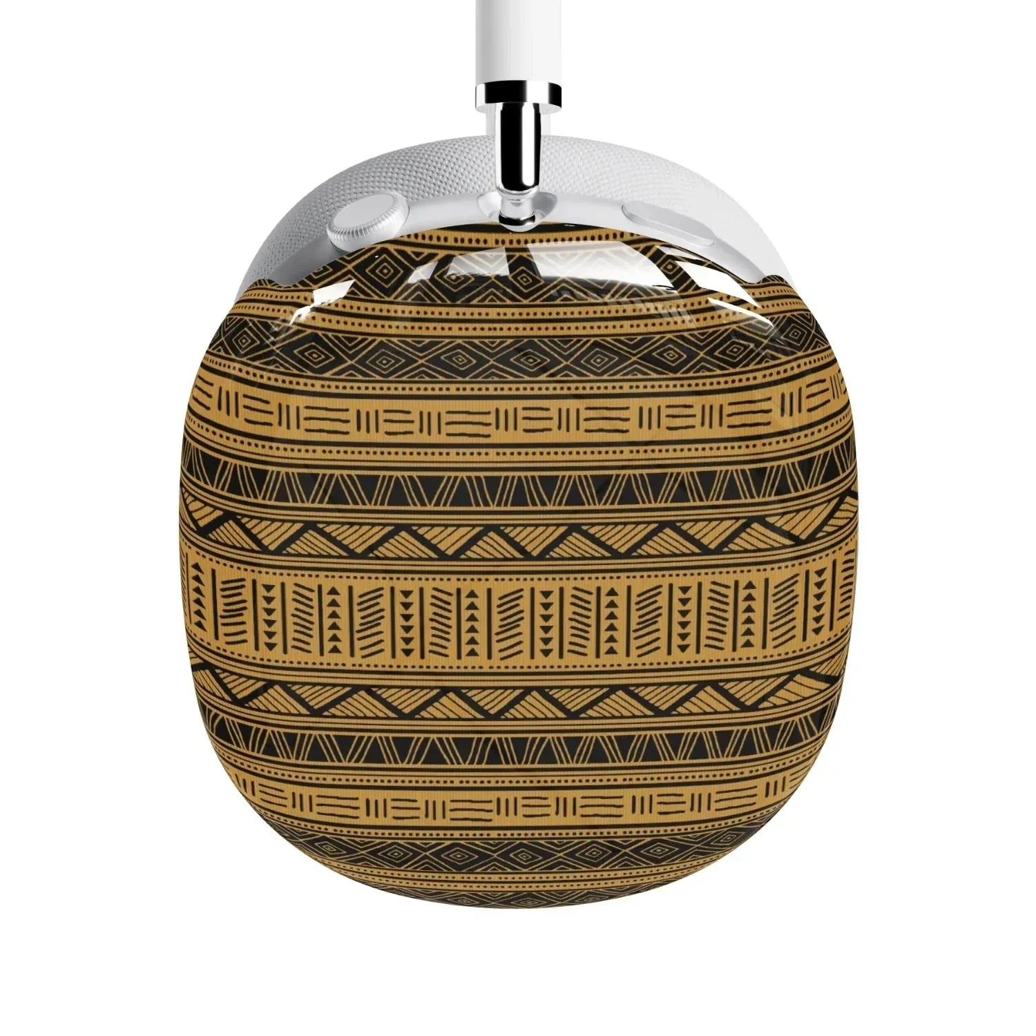 Dark Yellow African Blanket AirPods Max Case - The Global Wanderer