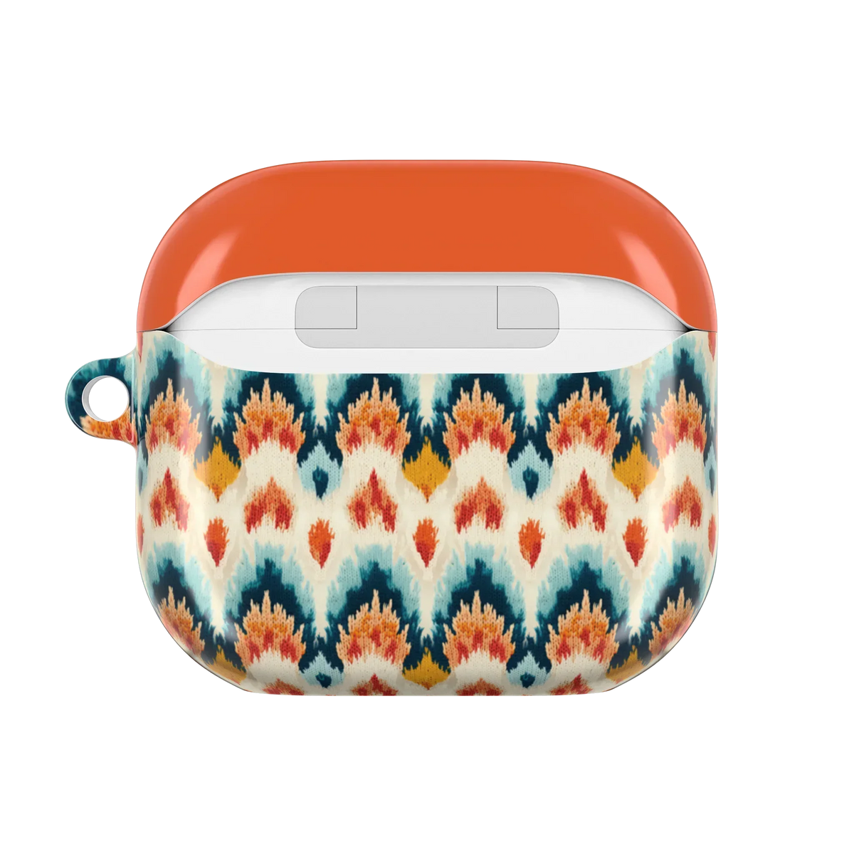 Denpasar Sunrise Ikat AirPods 4 Case - The Global Wanderer