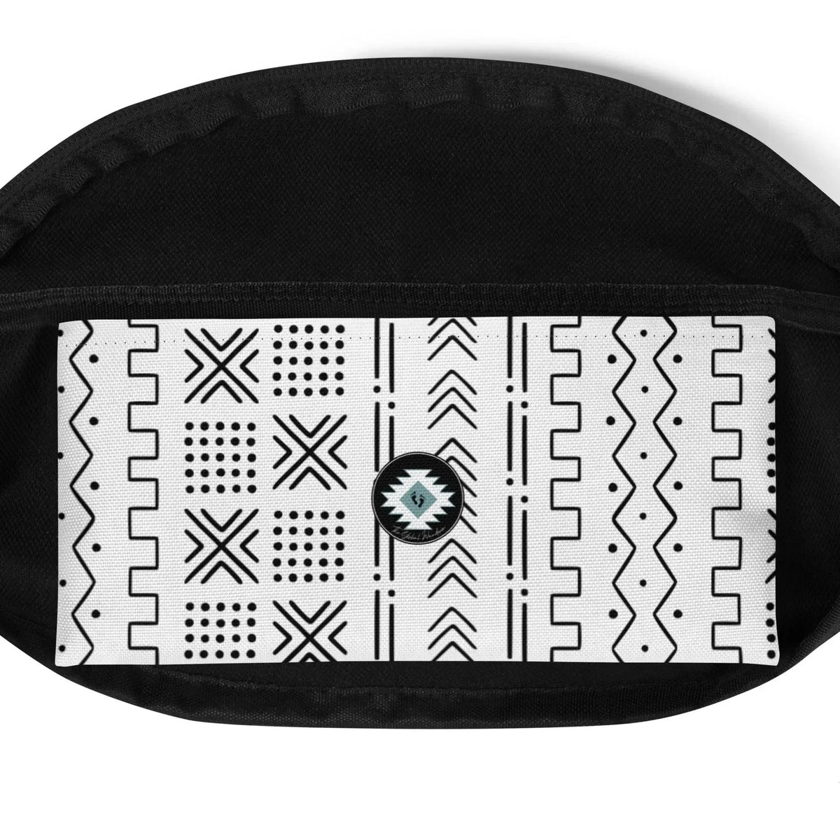 Djenné Ivory Mud Cloth Fanny Pack - The Global Wanderer