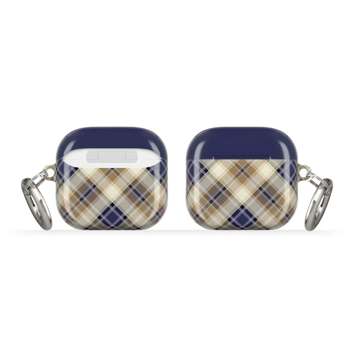 Edinburgh Highland Plaid AirPods 4 Case - The Global Wanderer
