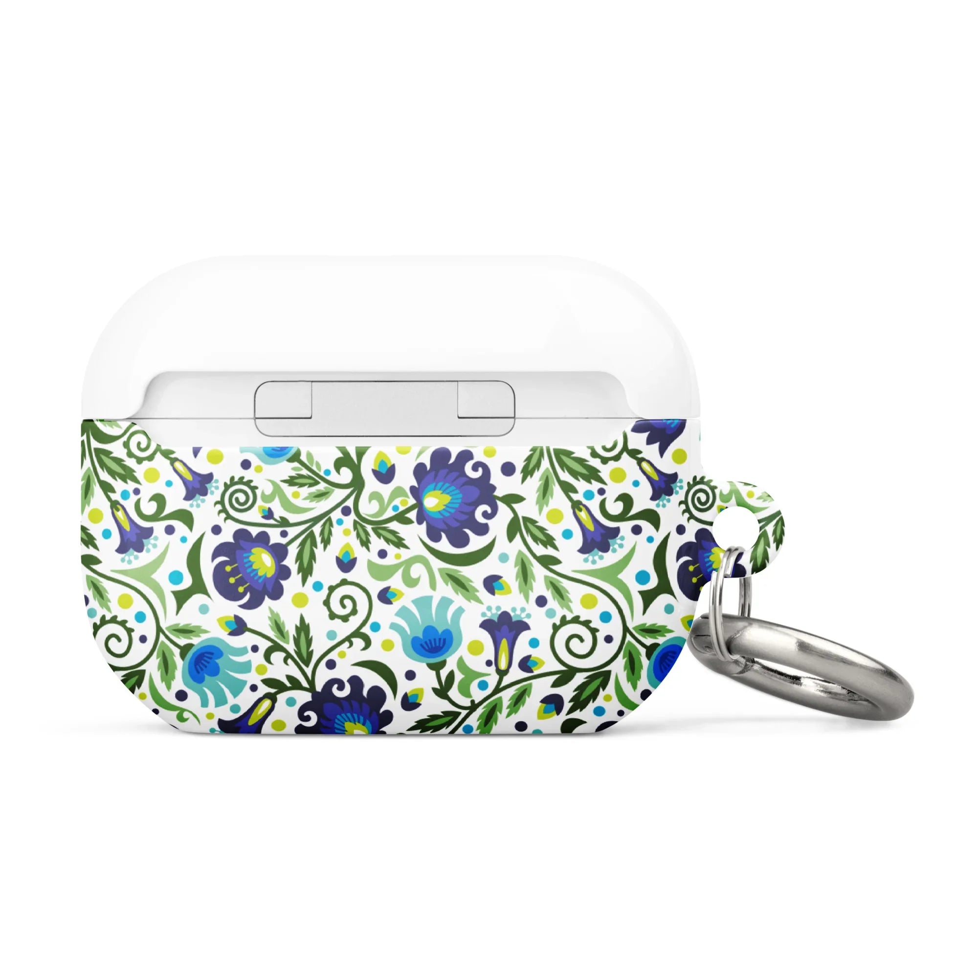 Gdańsk Blues Wycinanki AirPod Pro 2 Case over white - The Global Wanderer