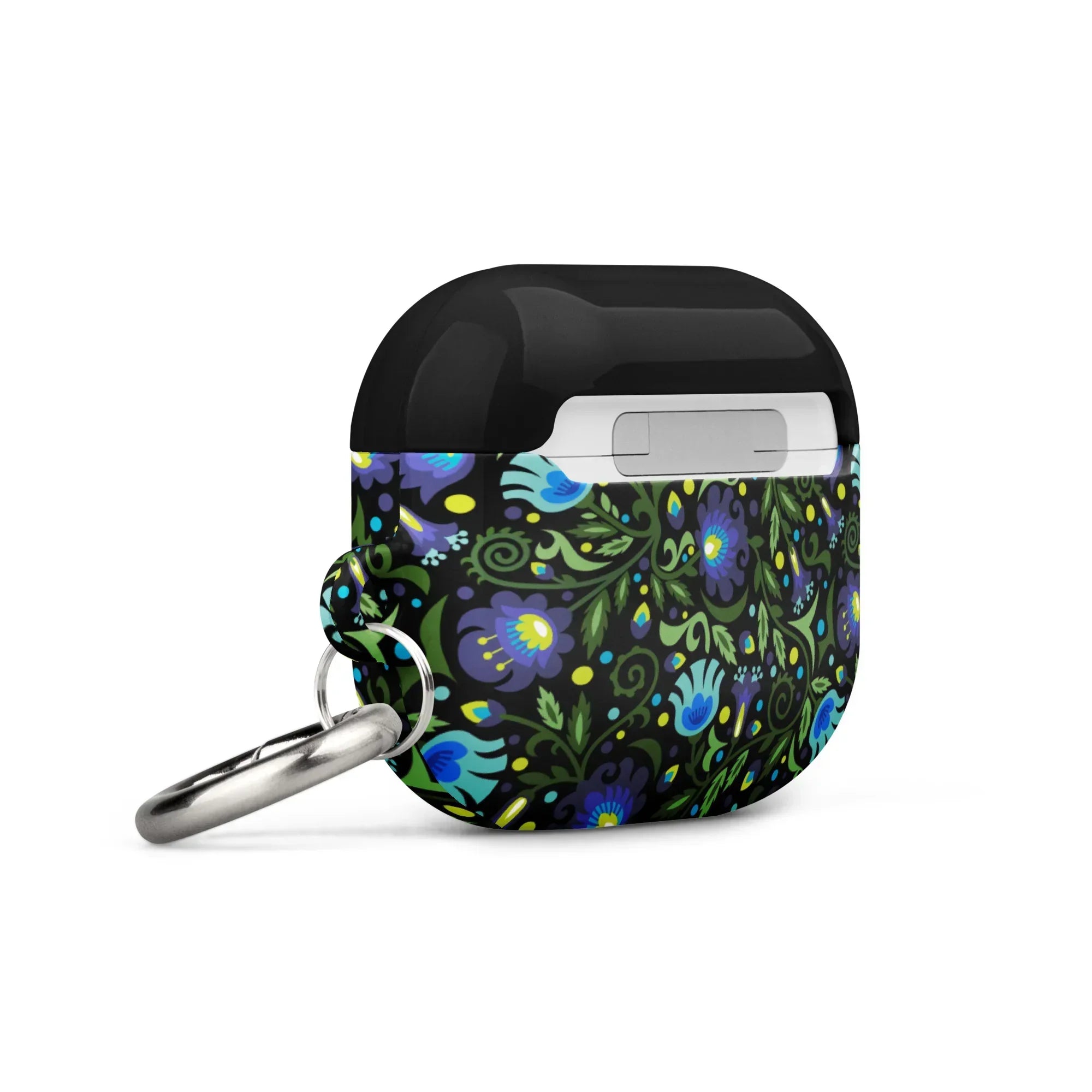 Gdańsk Blues Wycinanki AirPod 3 Case over black - The Global Wanderer