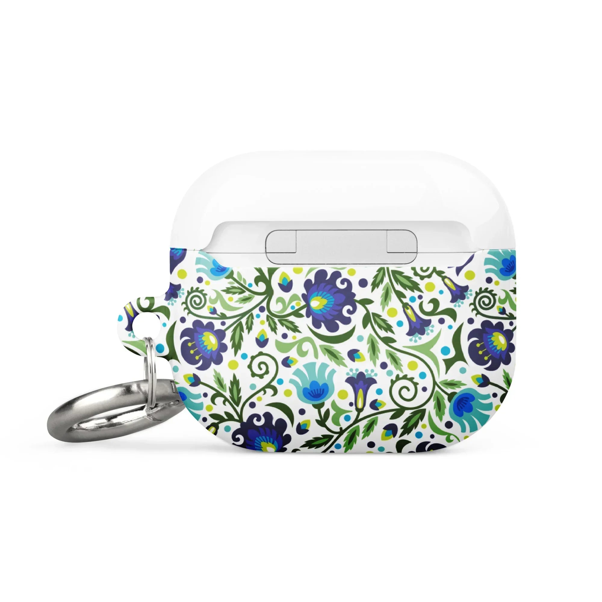 Gdańsk Blues Wycinanki AirPod 3 Case over white - The Global Wanderer