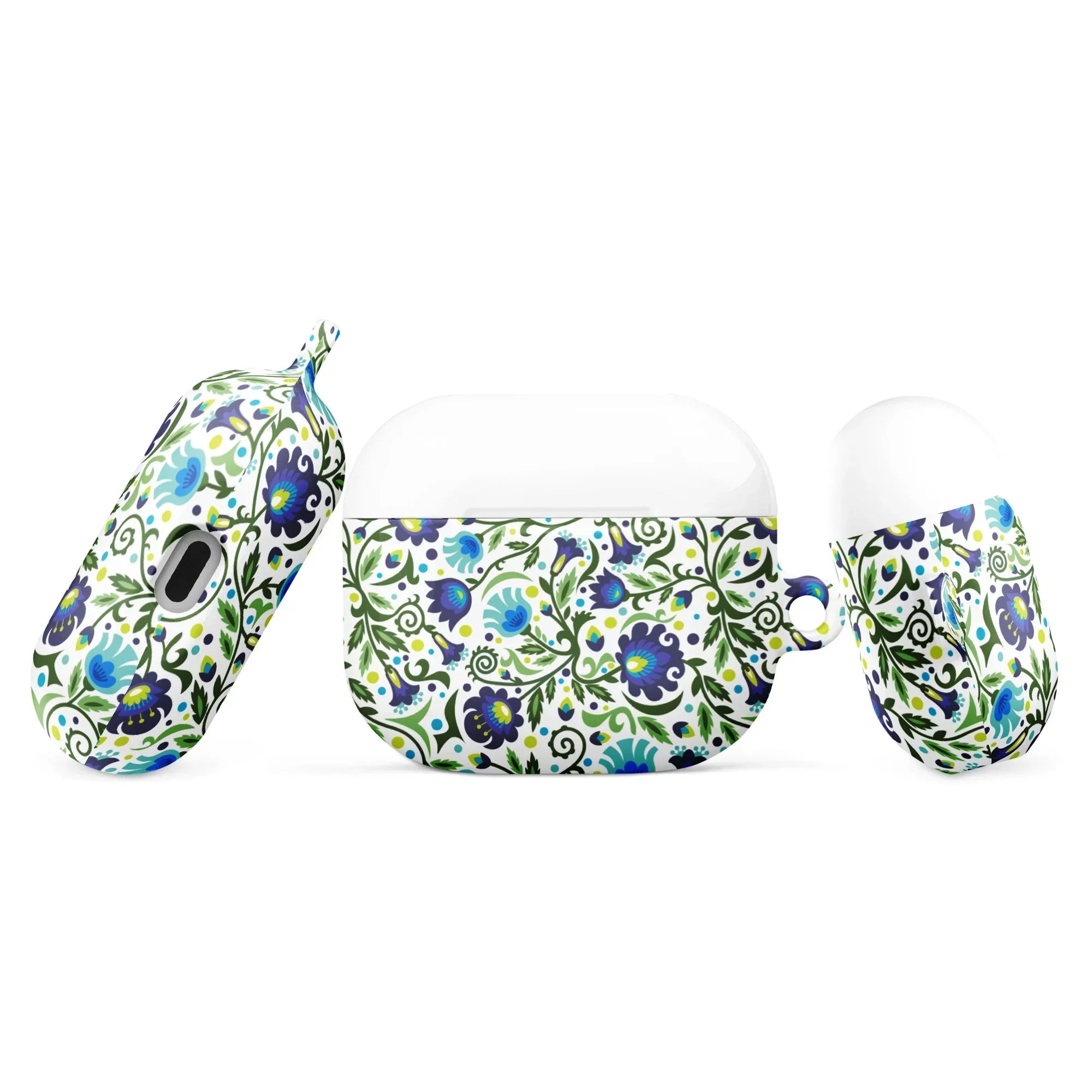 Gdańsk Blues Wycinanki AirPod 3 Case over white - The Global Wanderer