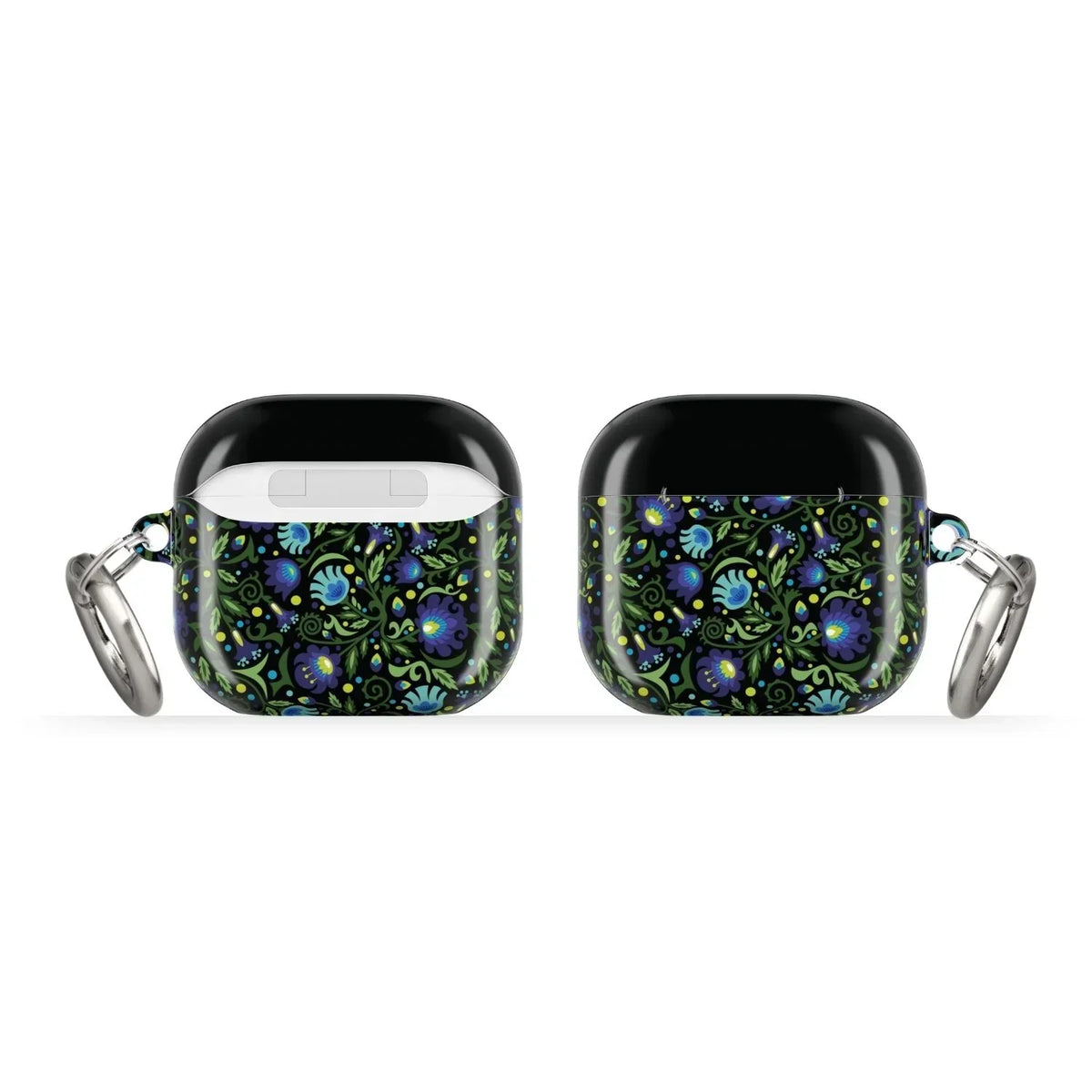 Gdańsk Blues Wycinanki AirPods 4 Case over black - The Global Wanderer