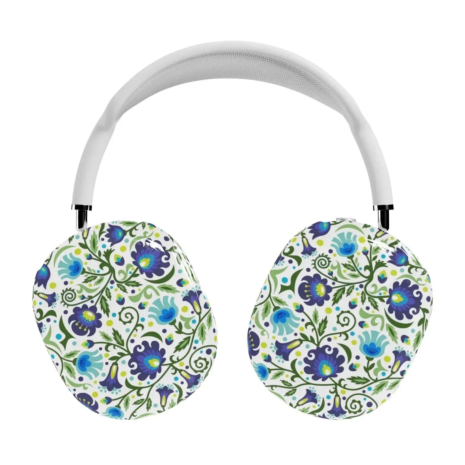 Gdańsk Blues Wycinanki AirPods Max Case over white - The Global Wanderer