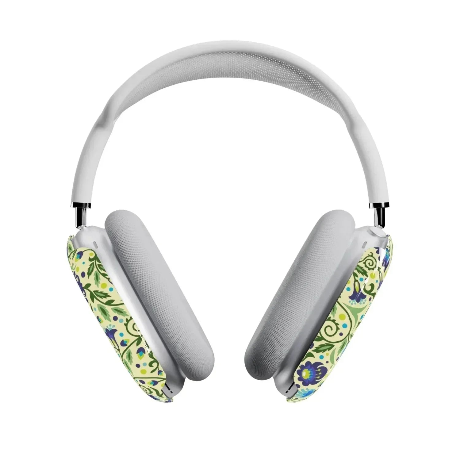 Gdańsk Blues Wycinanki AirPods Max Case over yellow - The Global Wanderer