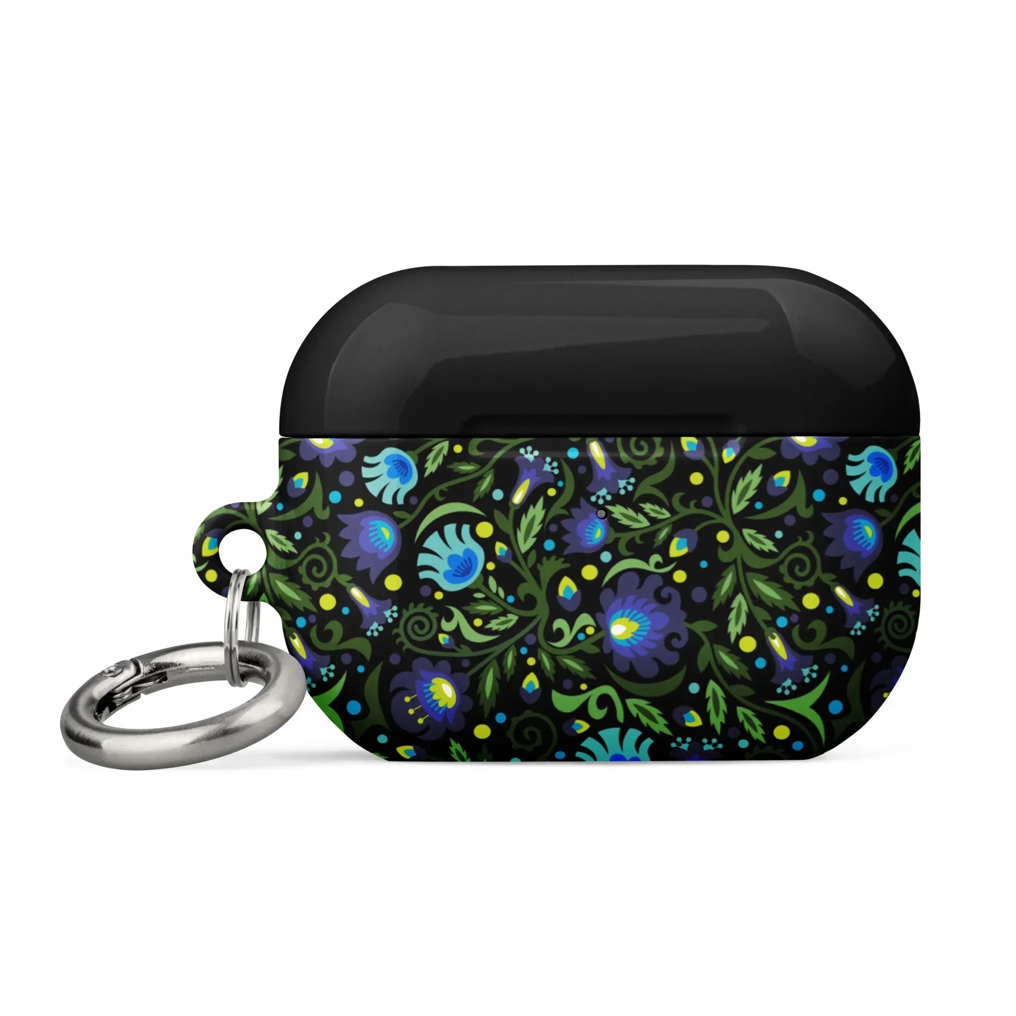 Gdańsk Blues Wycinanki AirPod Pro 2 Case over black - The Global Wanderer