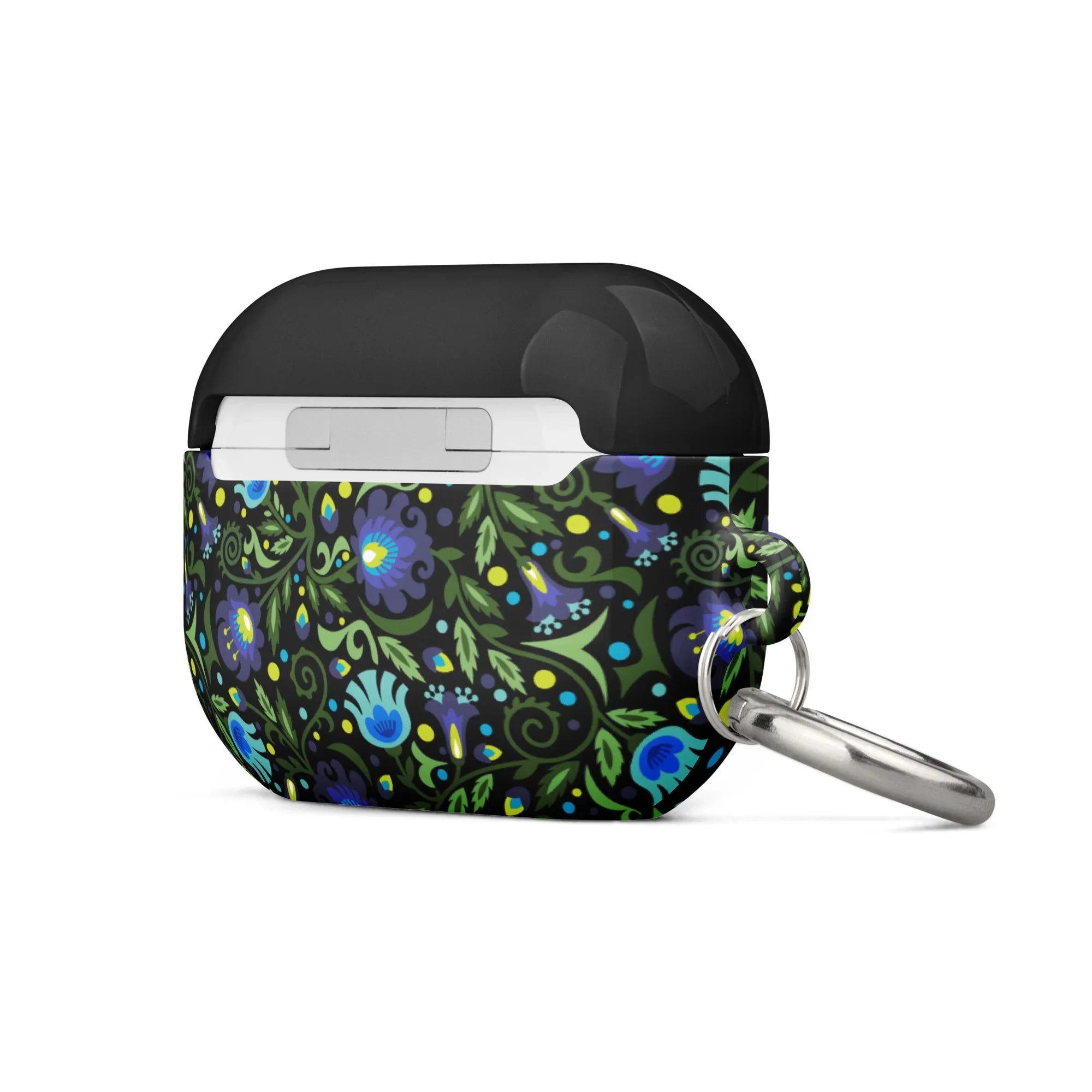 Gdańsk Blues Wycinanki AirPod Pro 2 Case over black - The Global Wanderer