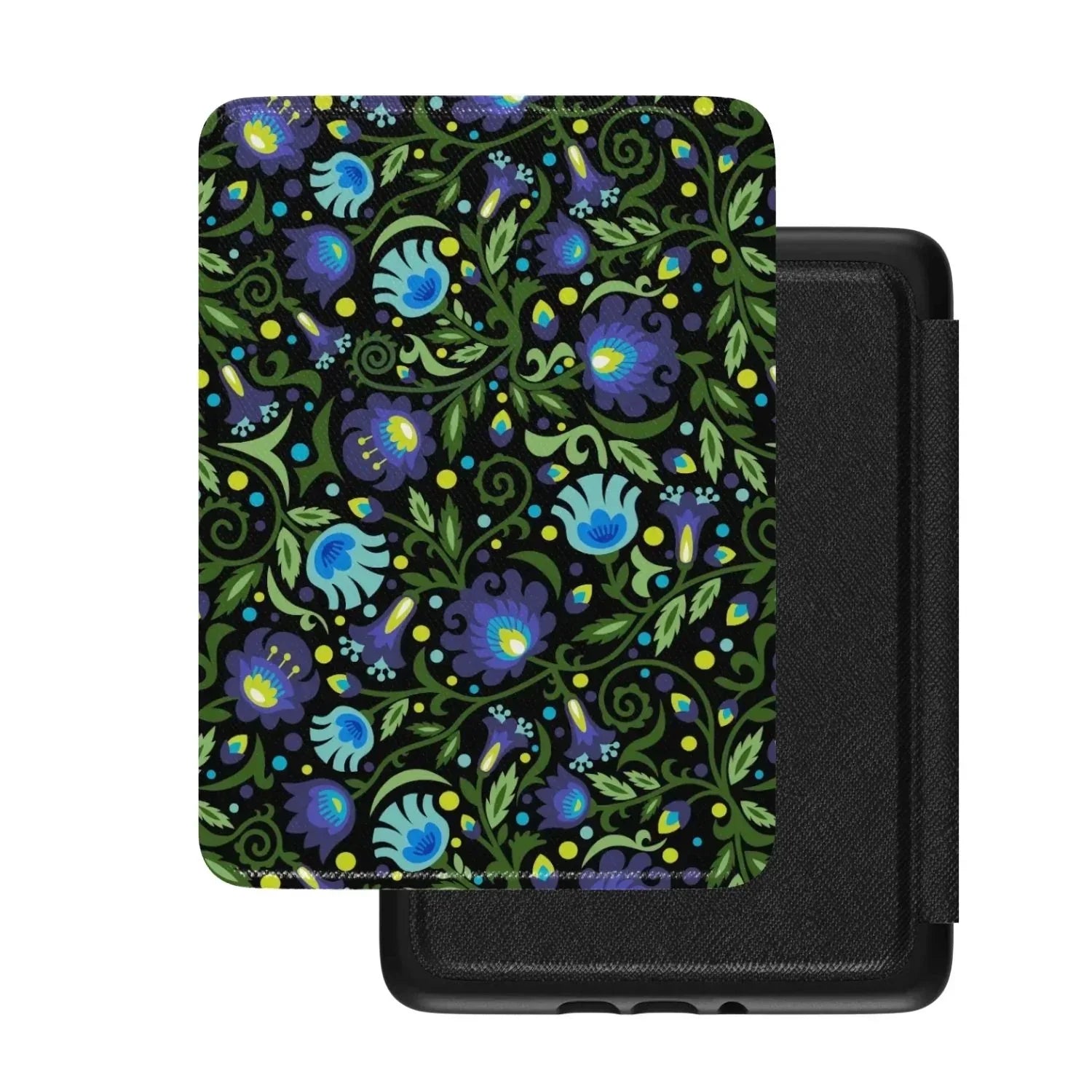Gdańsk Blues Wycinanki Kindle Case over black - The Global Wanderer