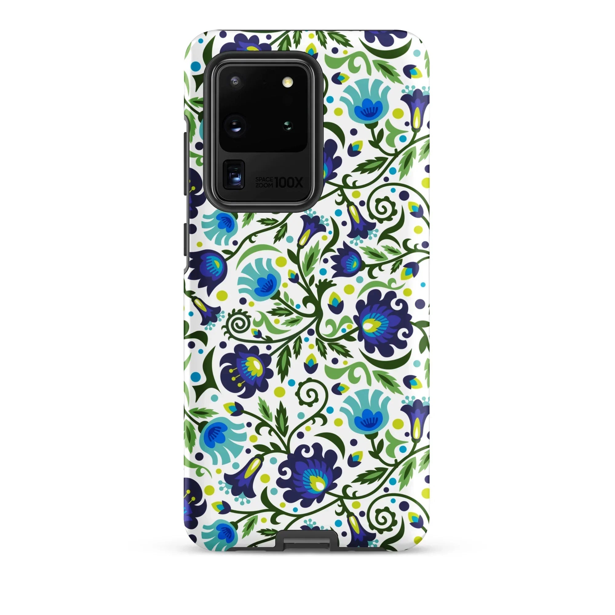 Gdańsk Blues Wycinanki Samsung Case over white - The Global Wanderer