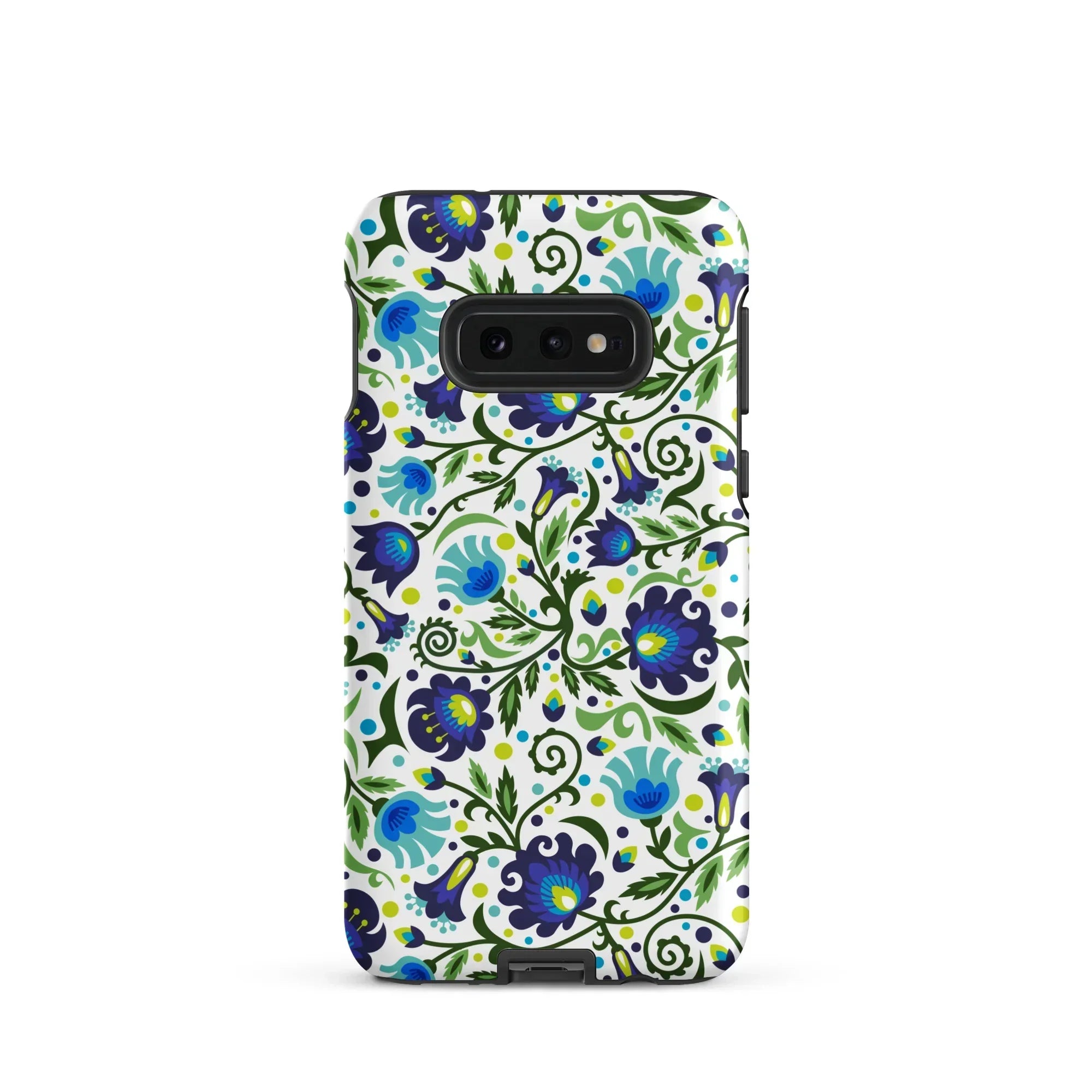 Gdańsk Blues Wycinanki Samsung Case over white - The Global Wanderer