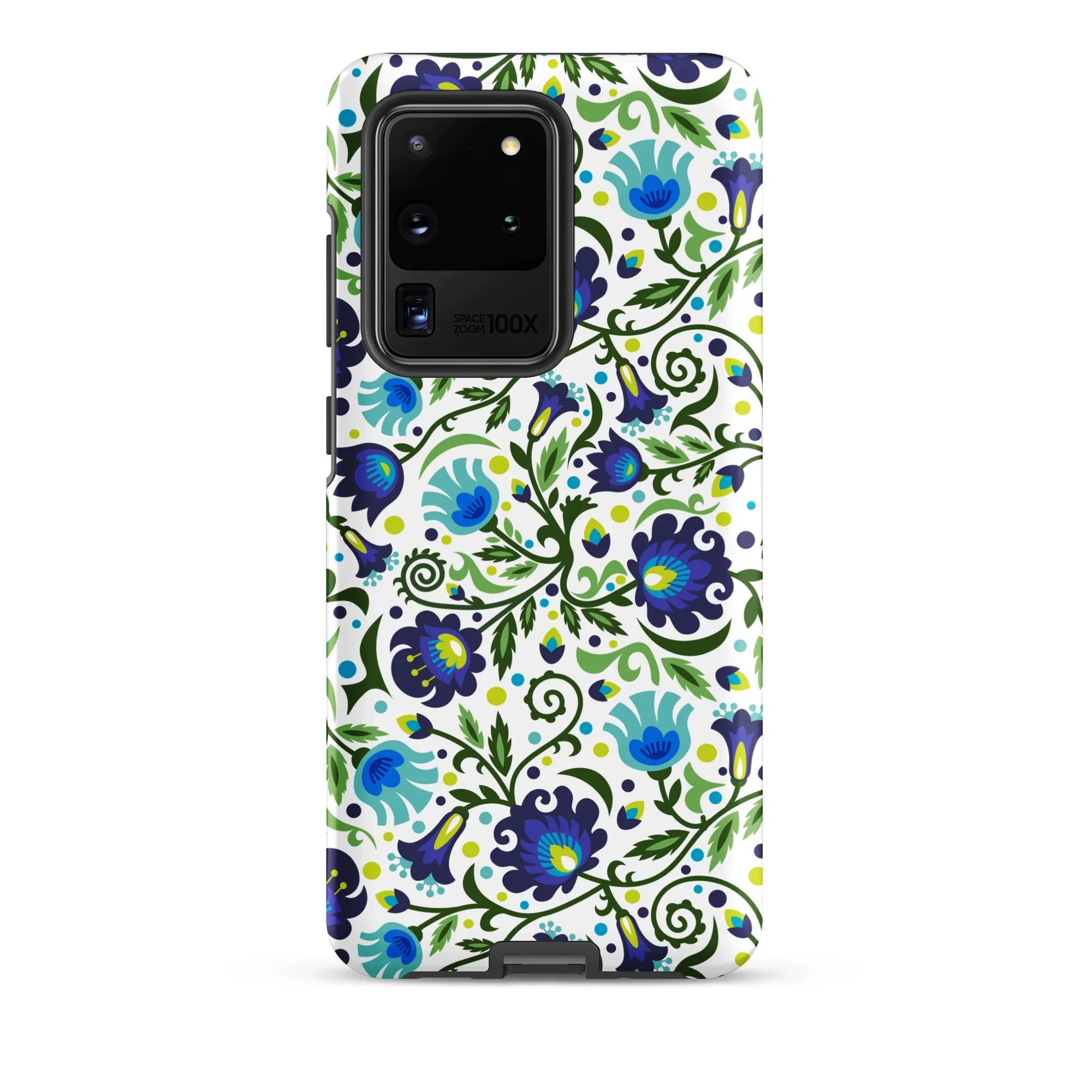 Gdańsk Blues Wycinanki Samsung Case over white - The Global Wanderer