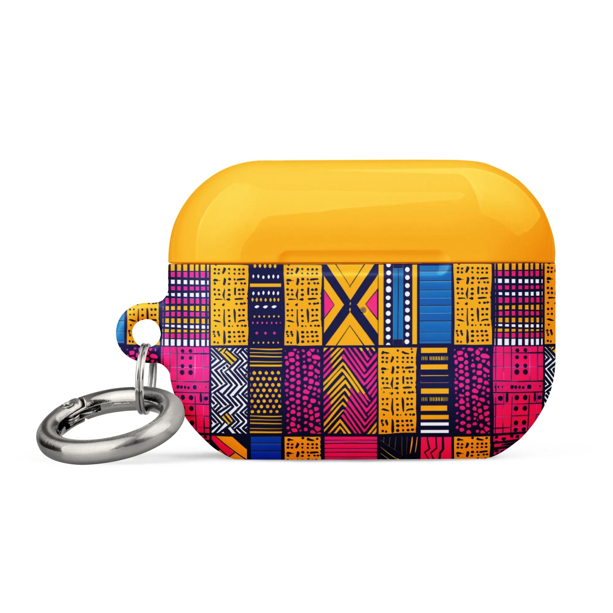 Ghanaian Kente Cloth AirPod Pro 2 Case - The Global Wanderer