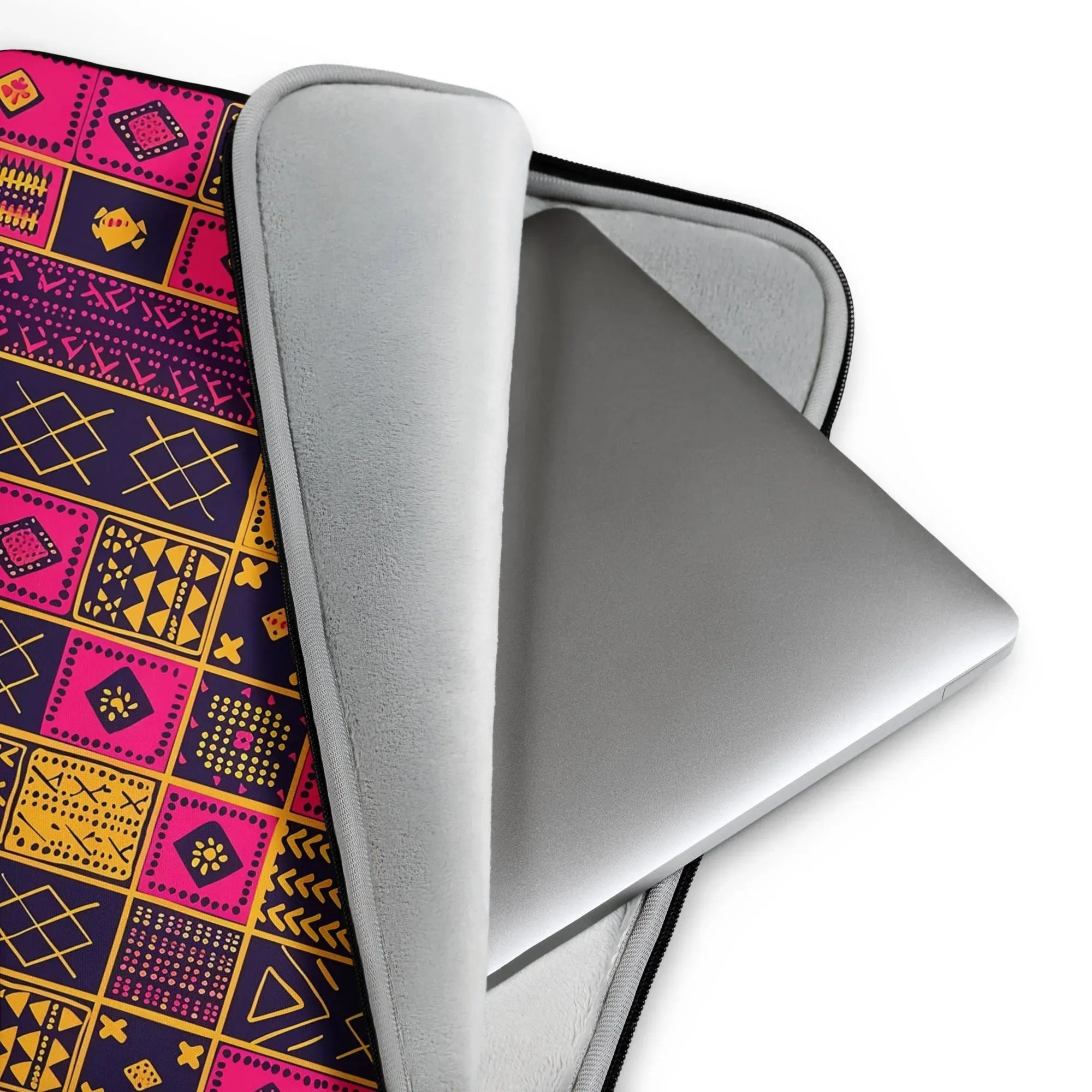 Ghanaian Kente Cloth Laptop Case - The Global Wanderer