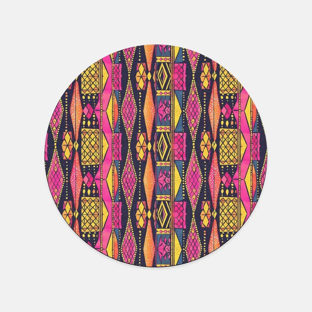Ghanaian Kente Cloth Mouse Pad - The Global Wanderer