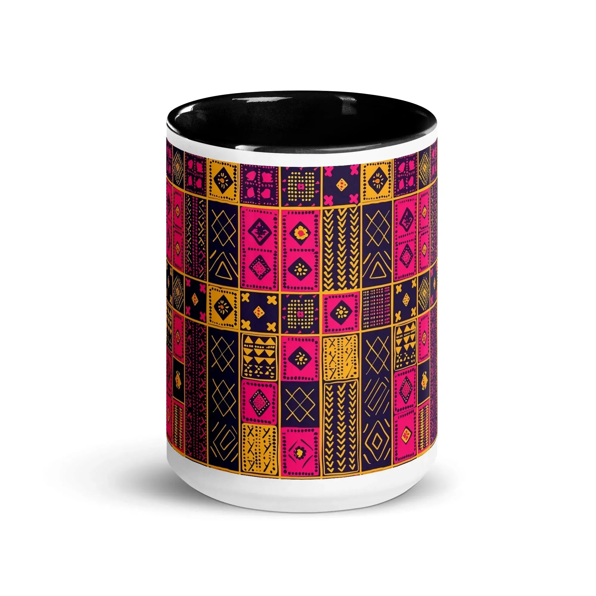 Ghanaian Kente Cloth Mug - The Global Wanderer