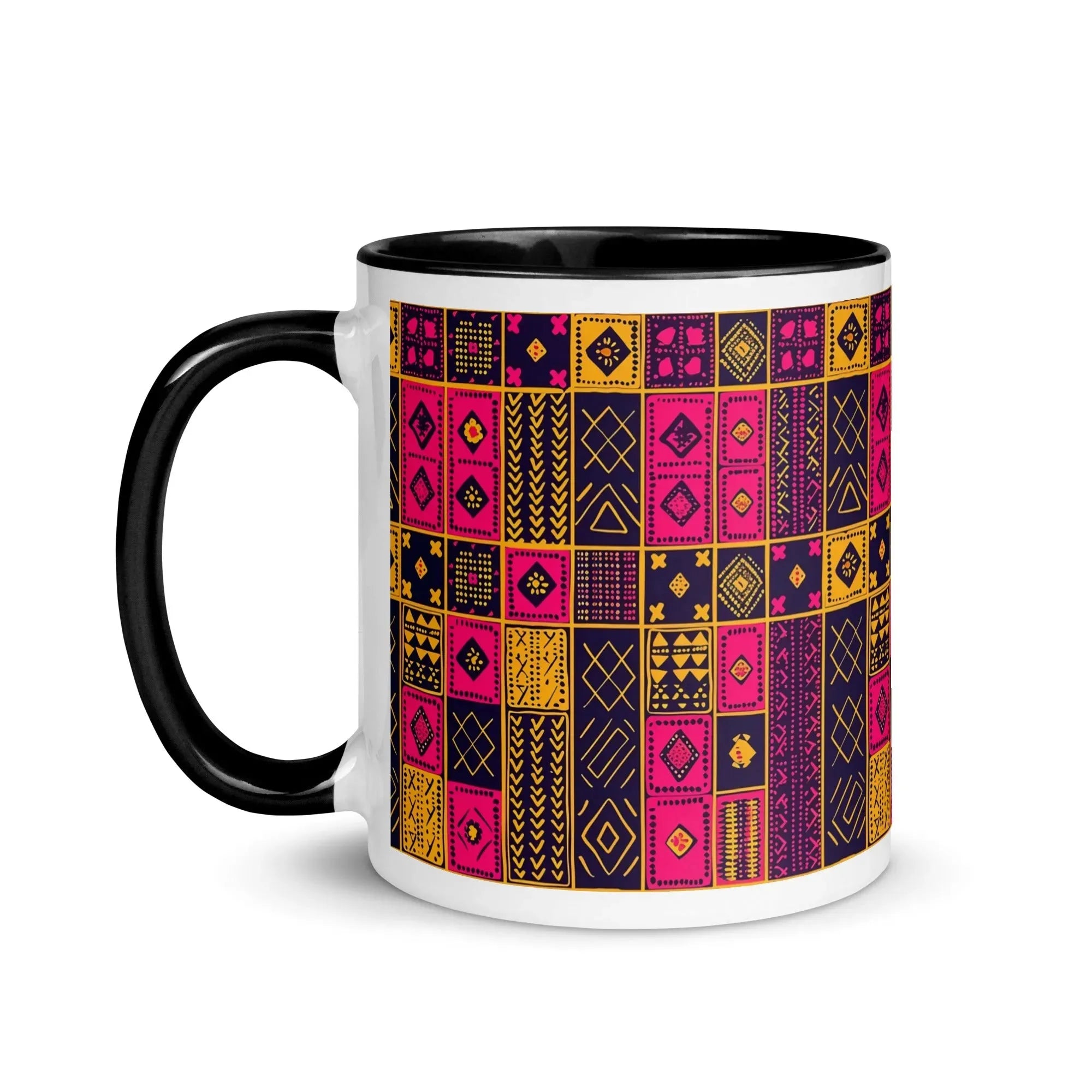 Ghanaian Kente Cloth Mug - The Global Wanderer