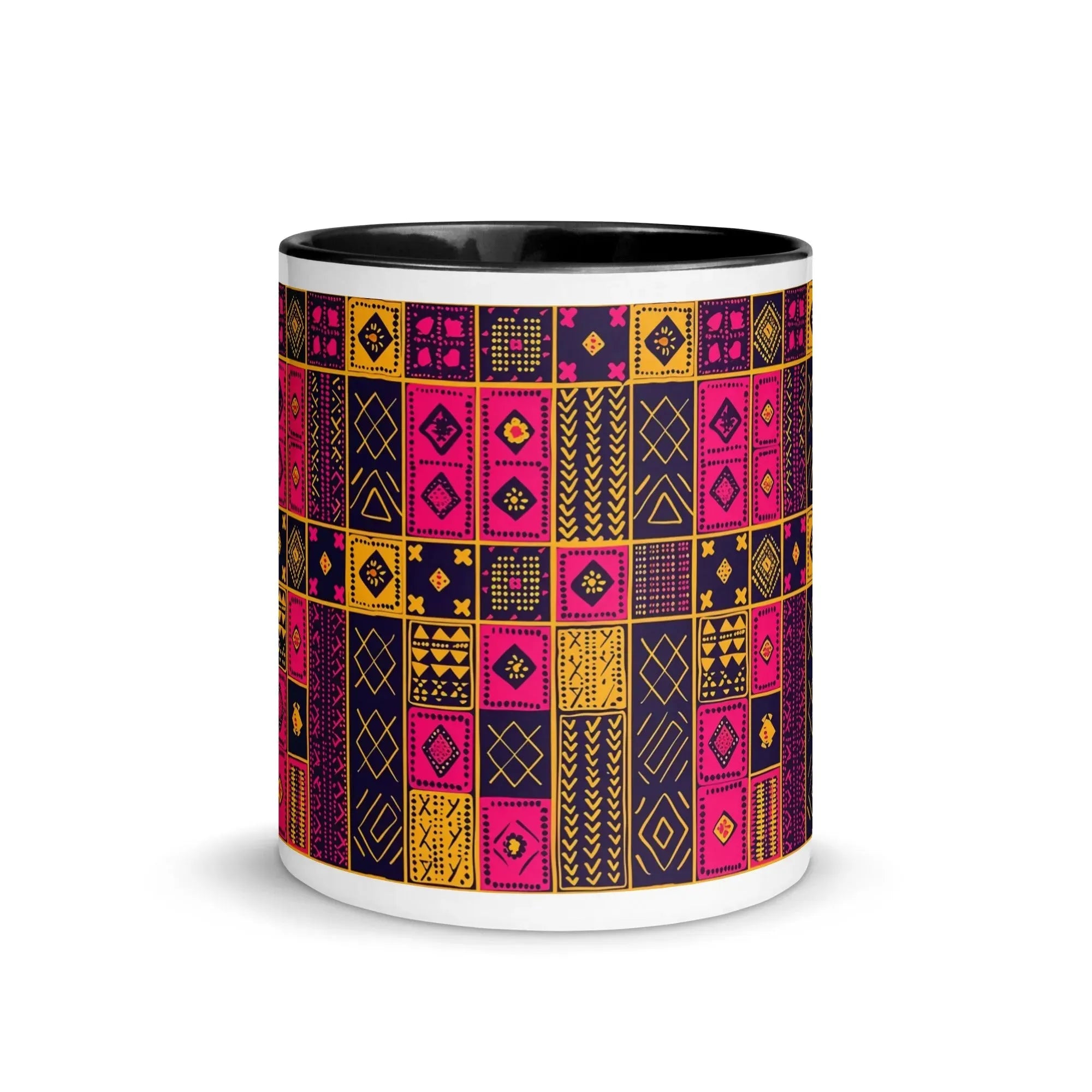 Ghanaian Kente Cloth Mug - The Global Wanderer