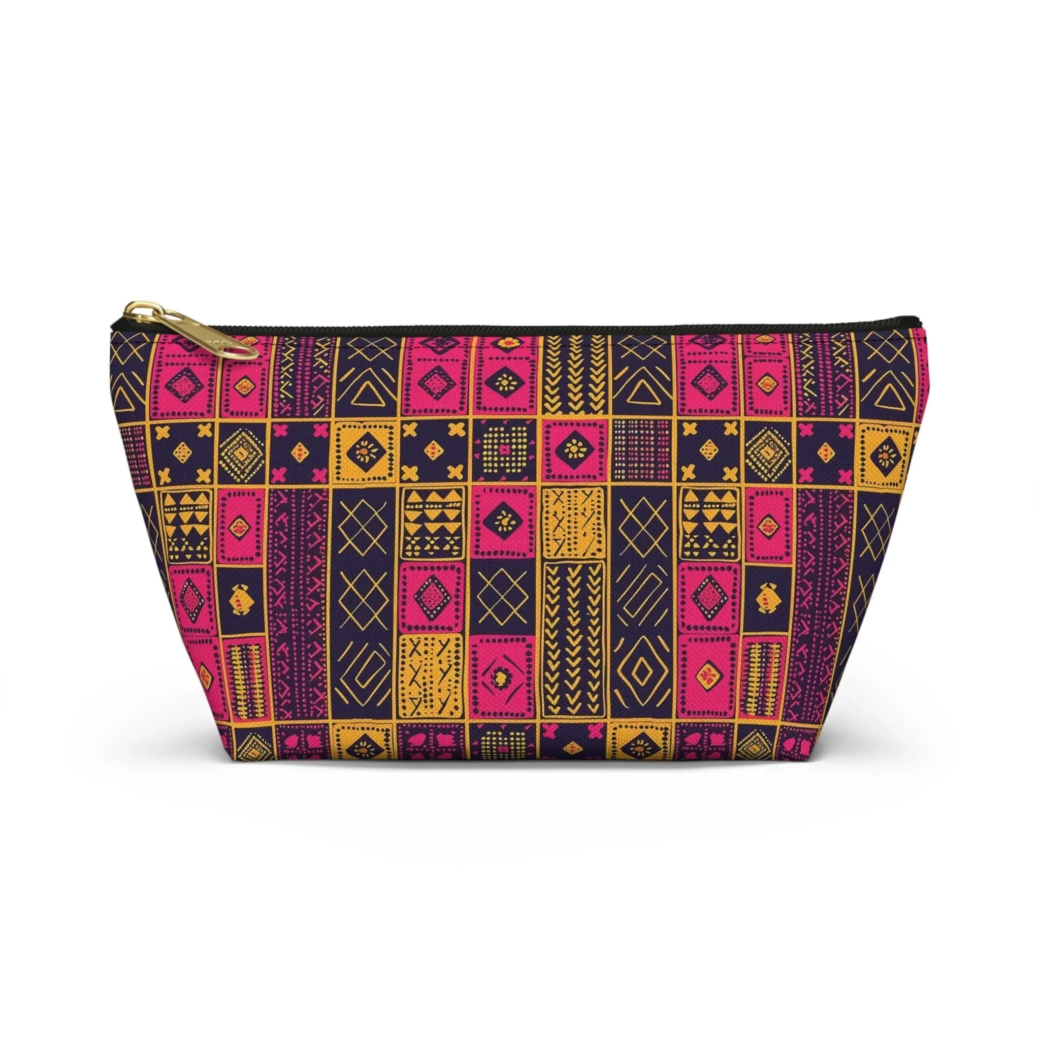 Ghanaian Kente Cloth Print Pouch - The Global Wanderer