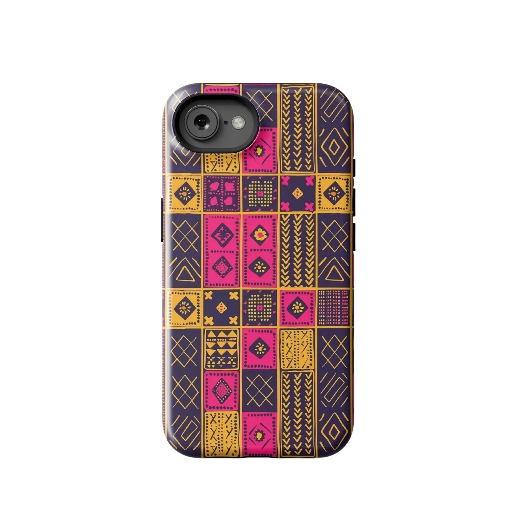 Ghanaian Kente Cloth Tough MagSafe iPhone® Case - The Global Wanderer