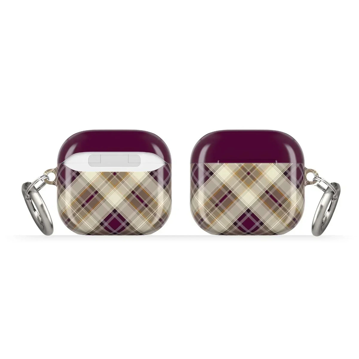 Glasgow Heather Plaid AirPods 4 Case - The Global Wanderer