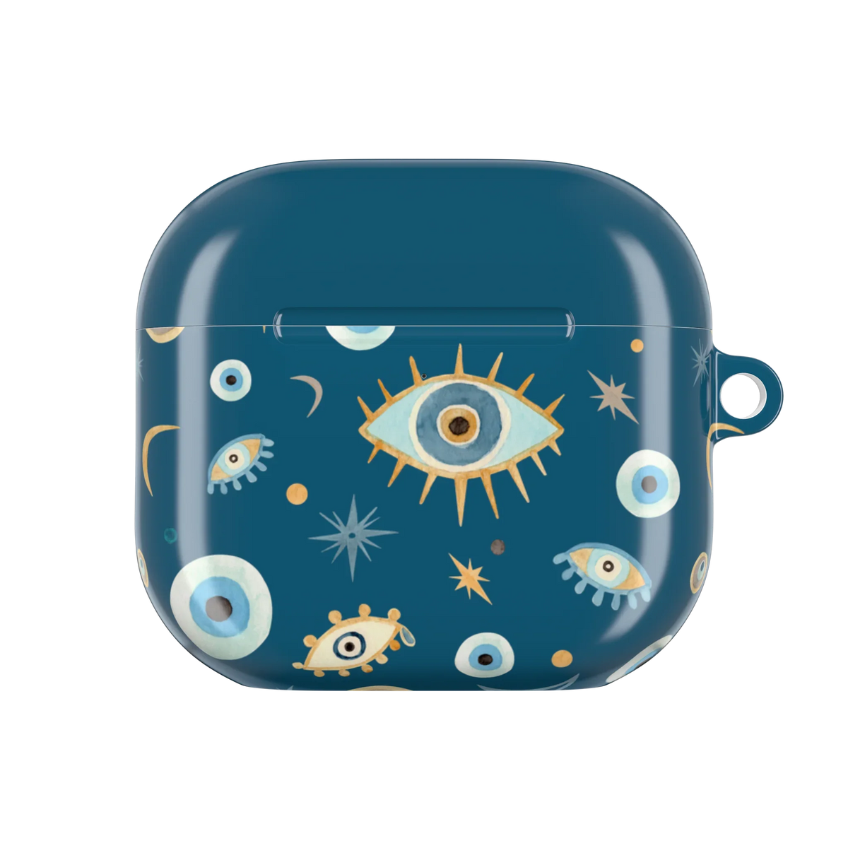 Greek Evil Eye AirPods 4 Case - The Global Wanderer