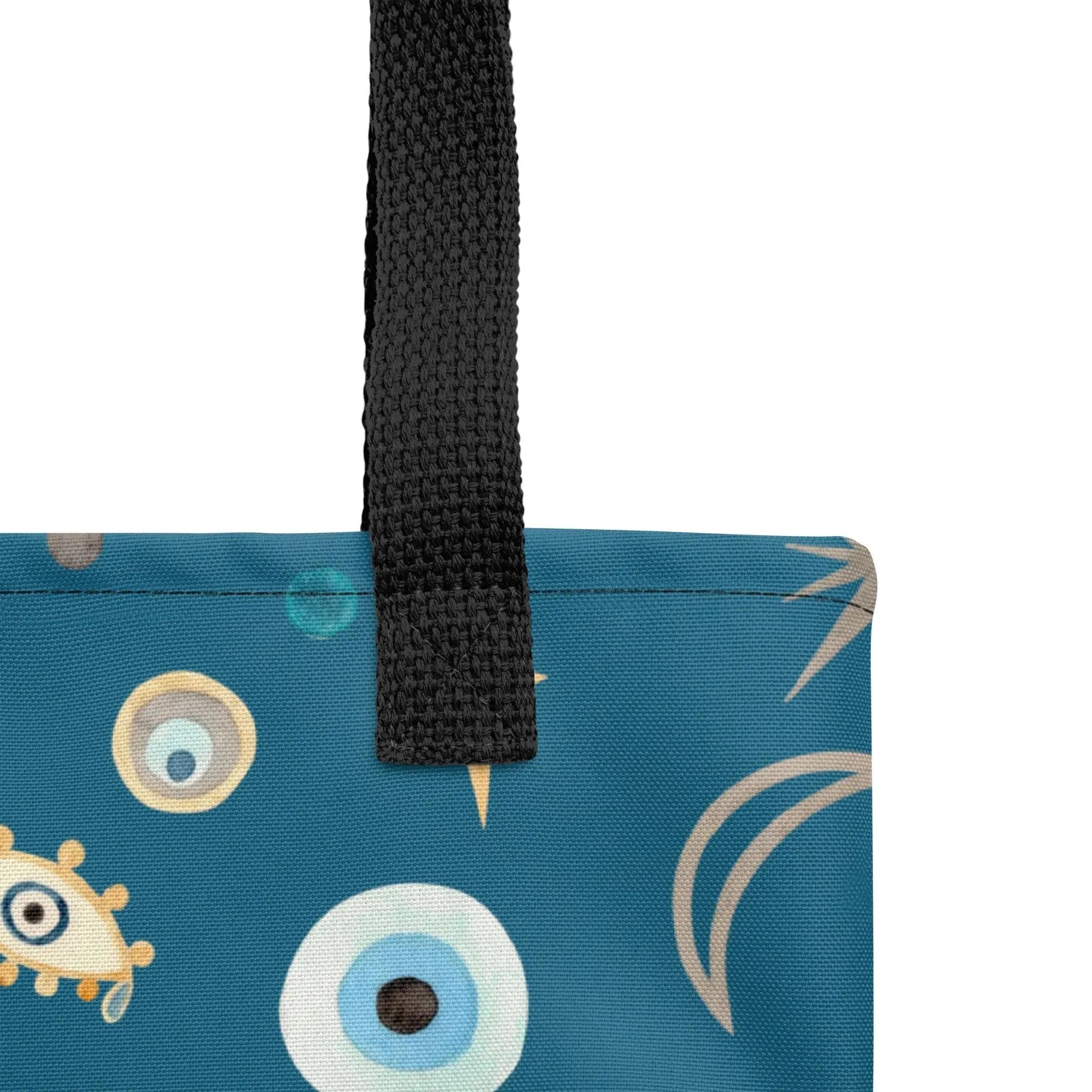 Greek Evil Eye Tote Bag - The Global Wanderer