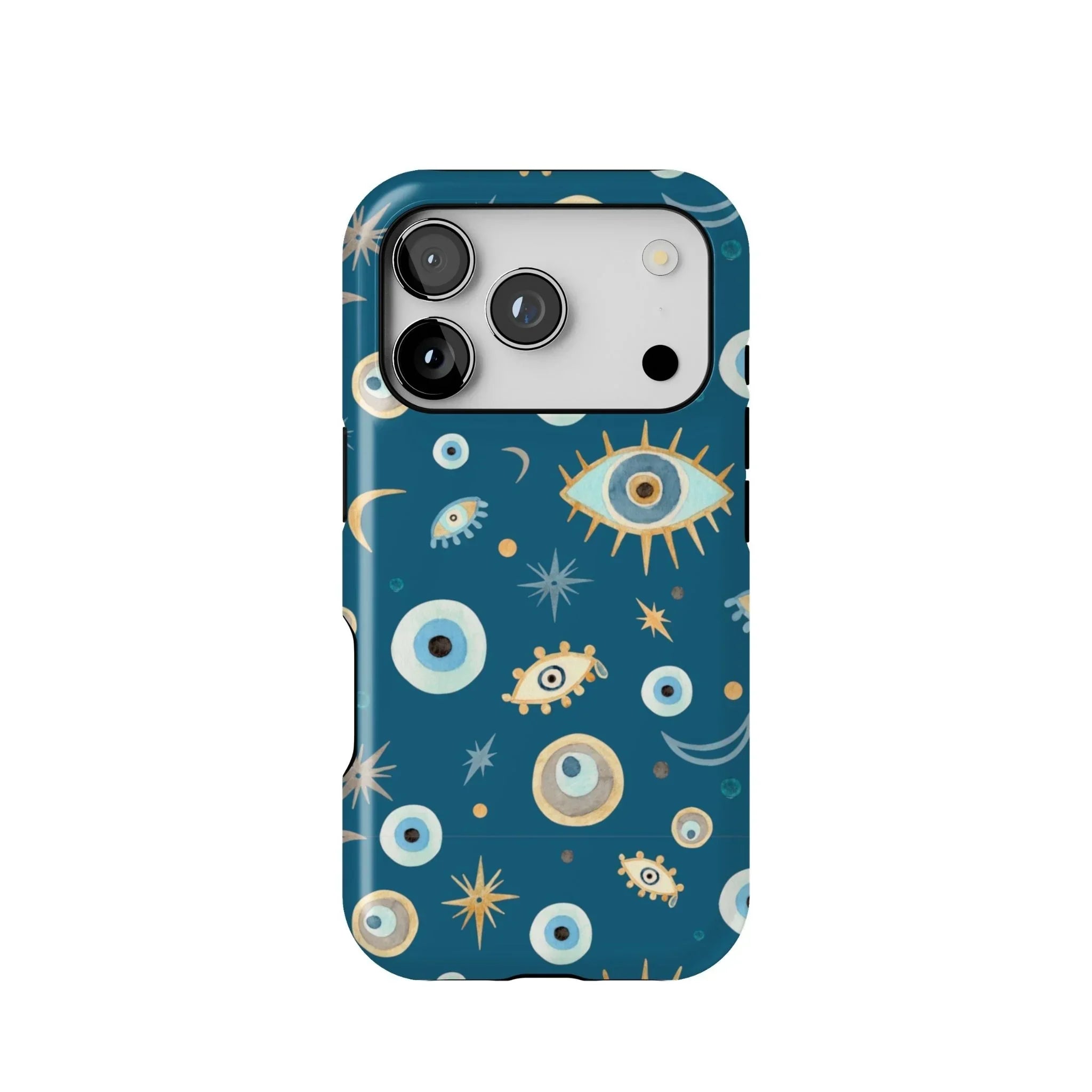 Greek Evil Eye Tough MagSafe iPhone Case - The Global Wanderer